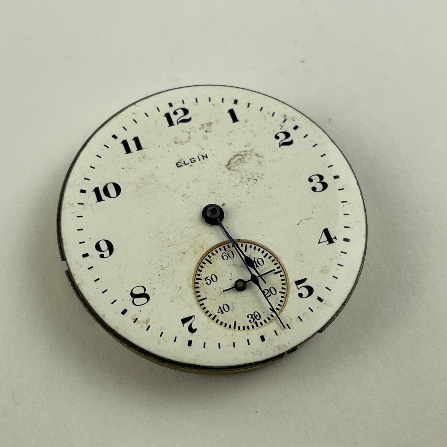 Feb Lot 87- Elgin 12 & 16 Size Nickel Pocket Watch Movements