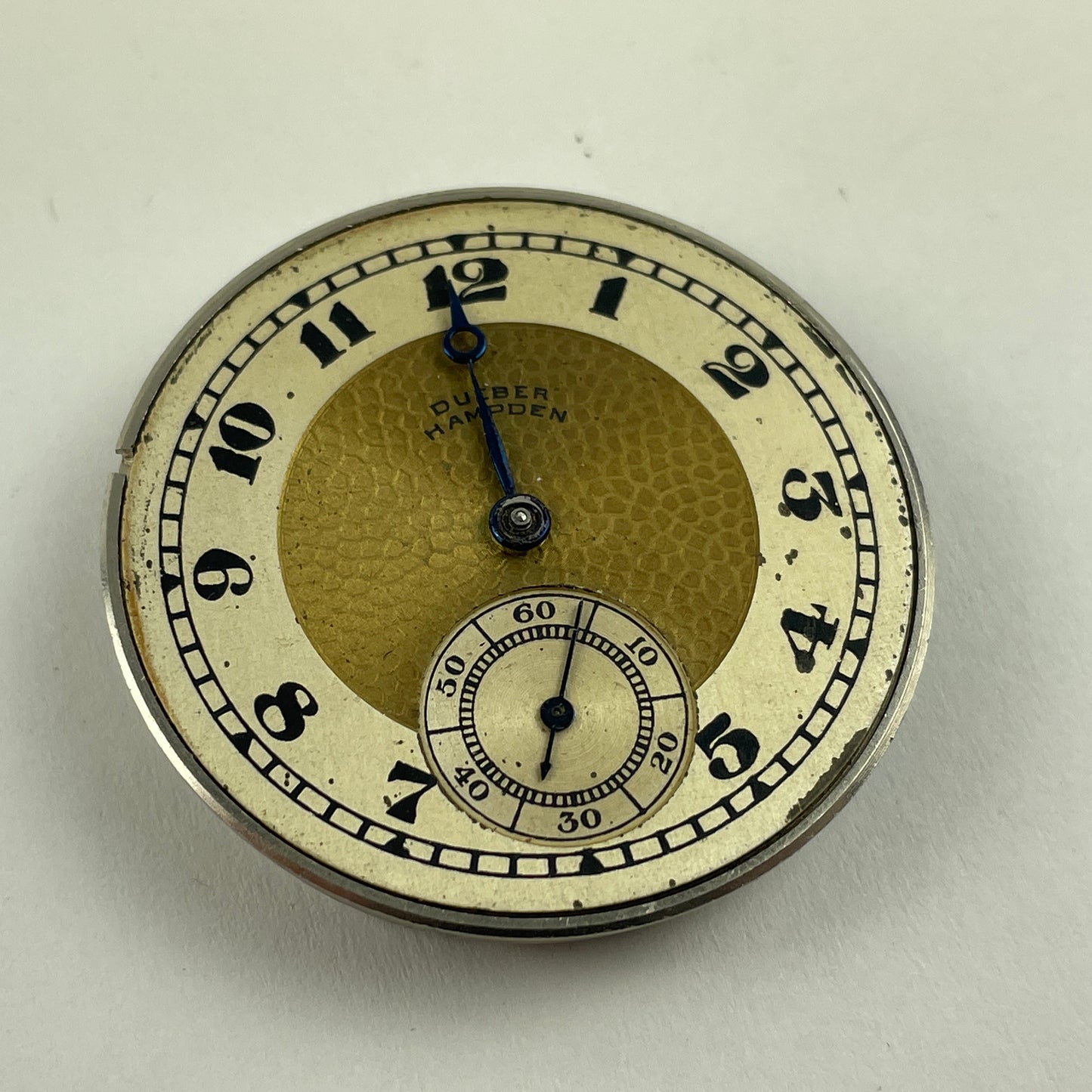 Feb Lot 97- Hamilton & Hampden 12 Size Pocket Watch Movements