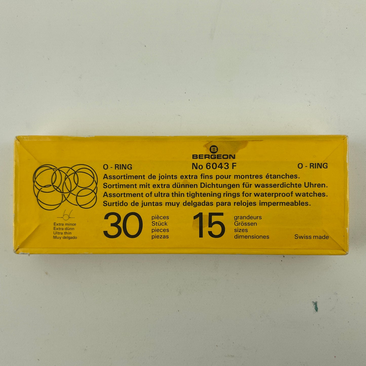 Feb Lot 94- Bergeon Factory Assortment No. 6043F O Rings