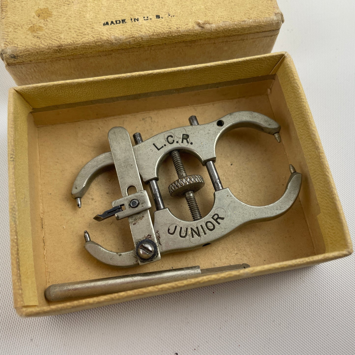 Feb Lot 96- Watchmaker’s Selection of Three Bench Tools