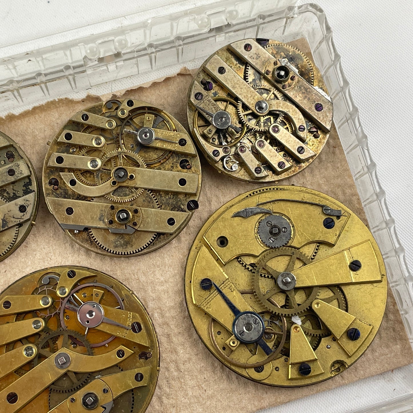 Feb Lot 104- Swiss “BAR” Style Pocket Watch Movements