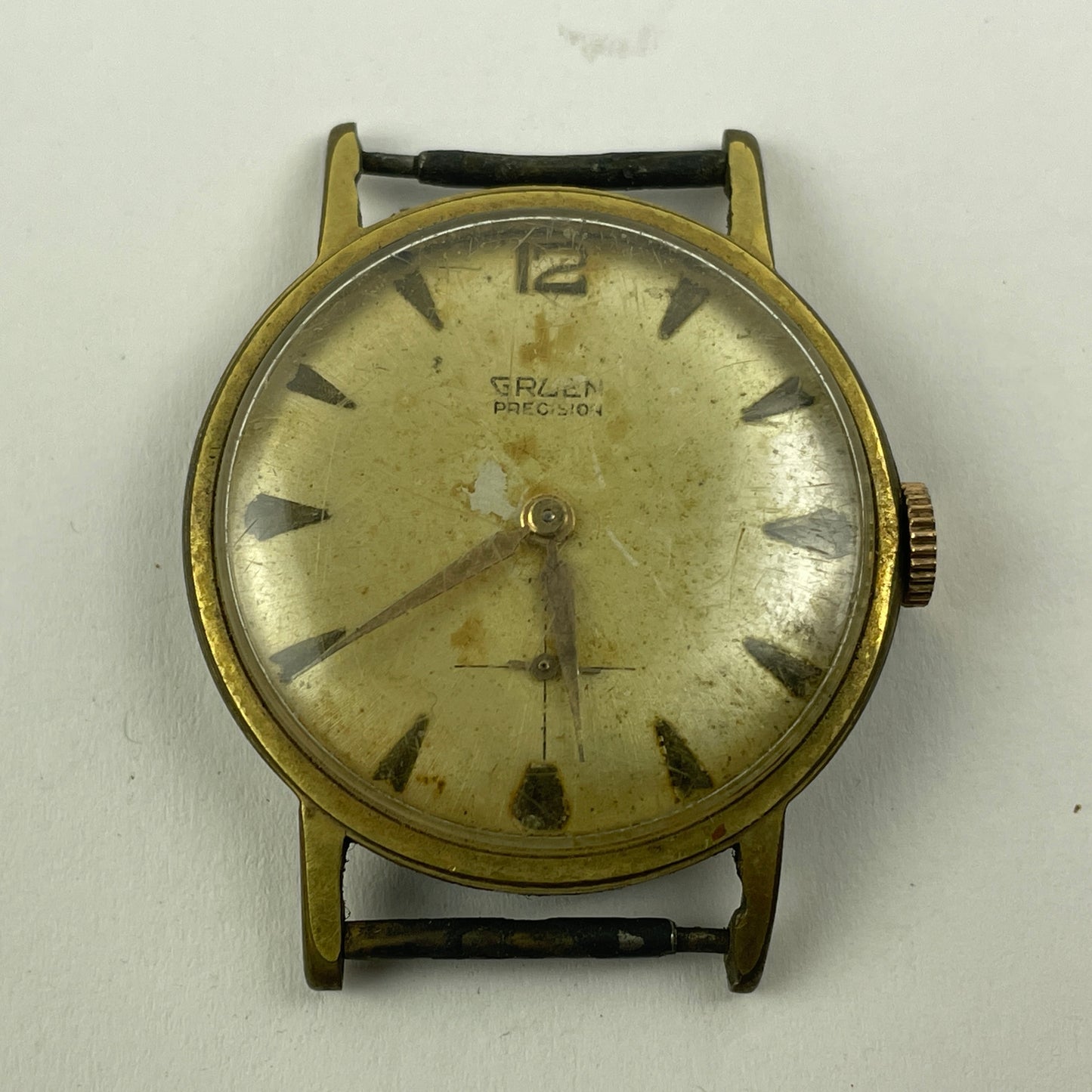 Feb Lot 106- Men’s Swiss, Benrus & Gruen Vintage Mechanical Wristwatches