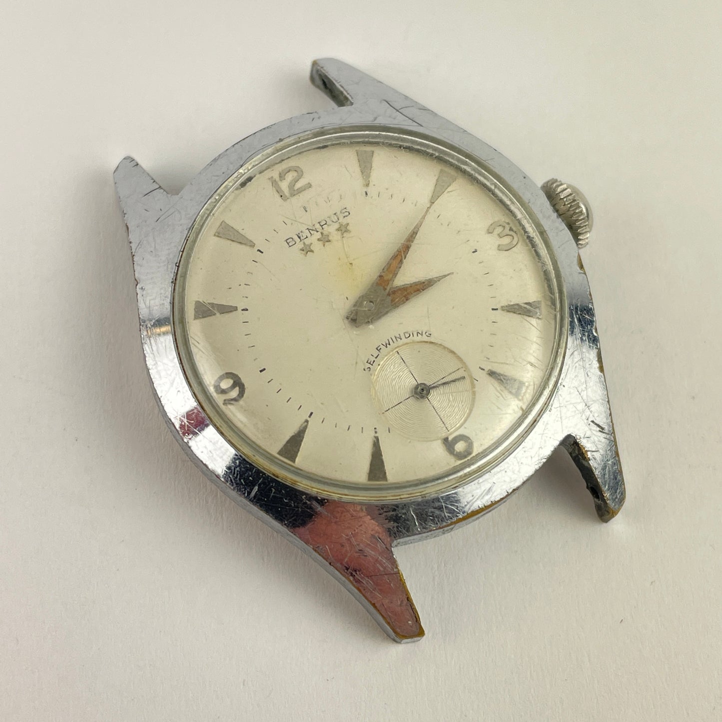 Feb Lot 111- Swiss Men’s Vintage Mechanical Round Wristwatches