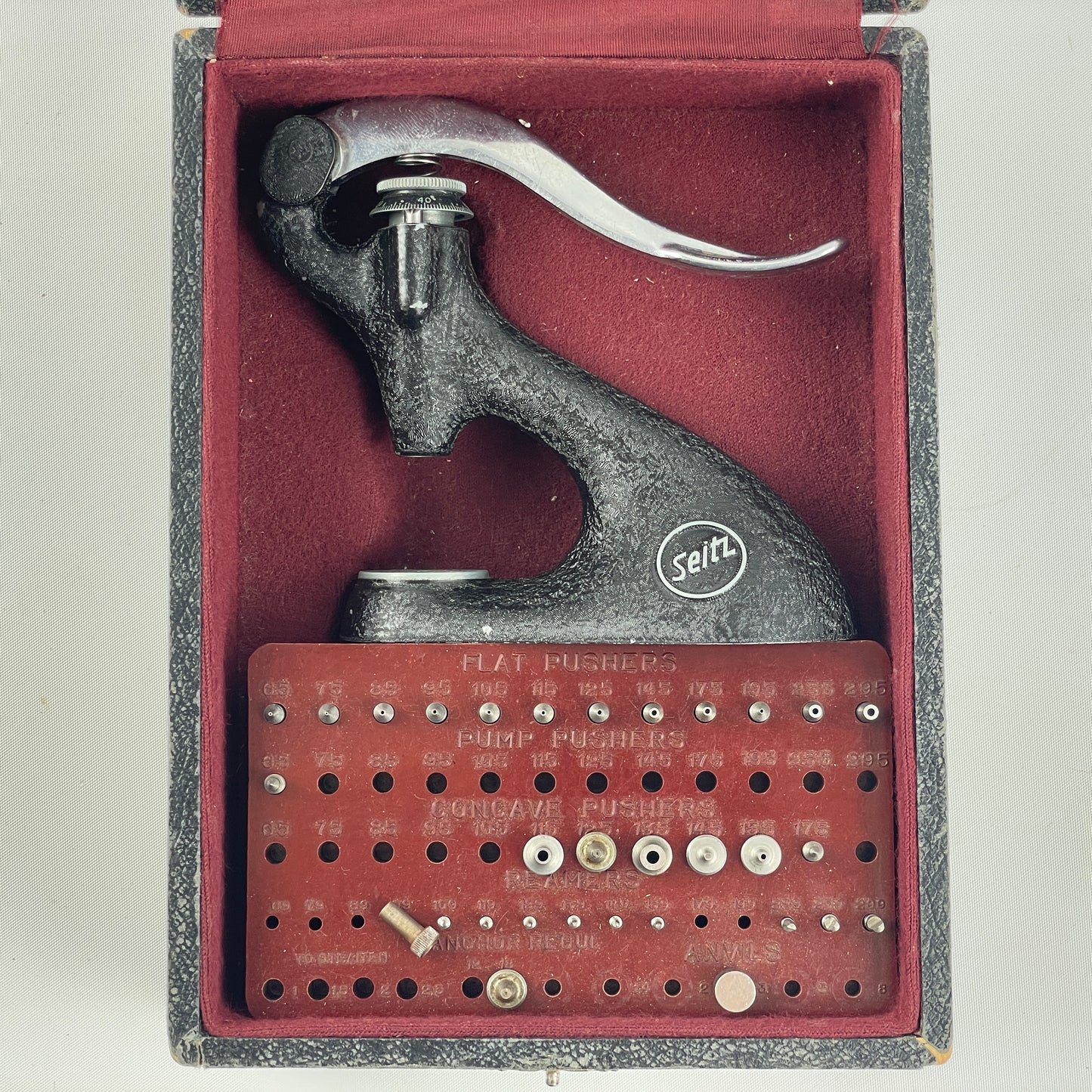 Feb Lot 123- Seitz Watchmaker’s Jewelling Tool
