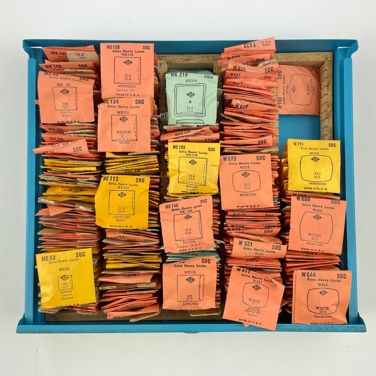 Feb Lot 127- NOS SUC Fancy Wristwatch Crystal Tray 4