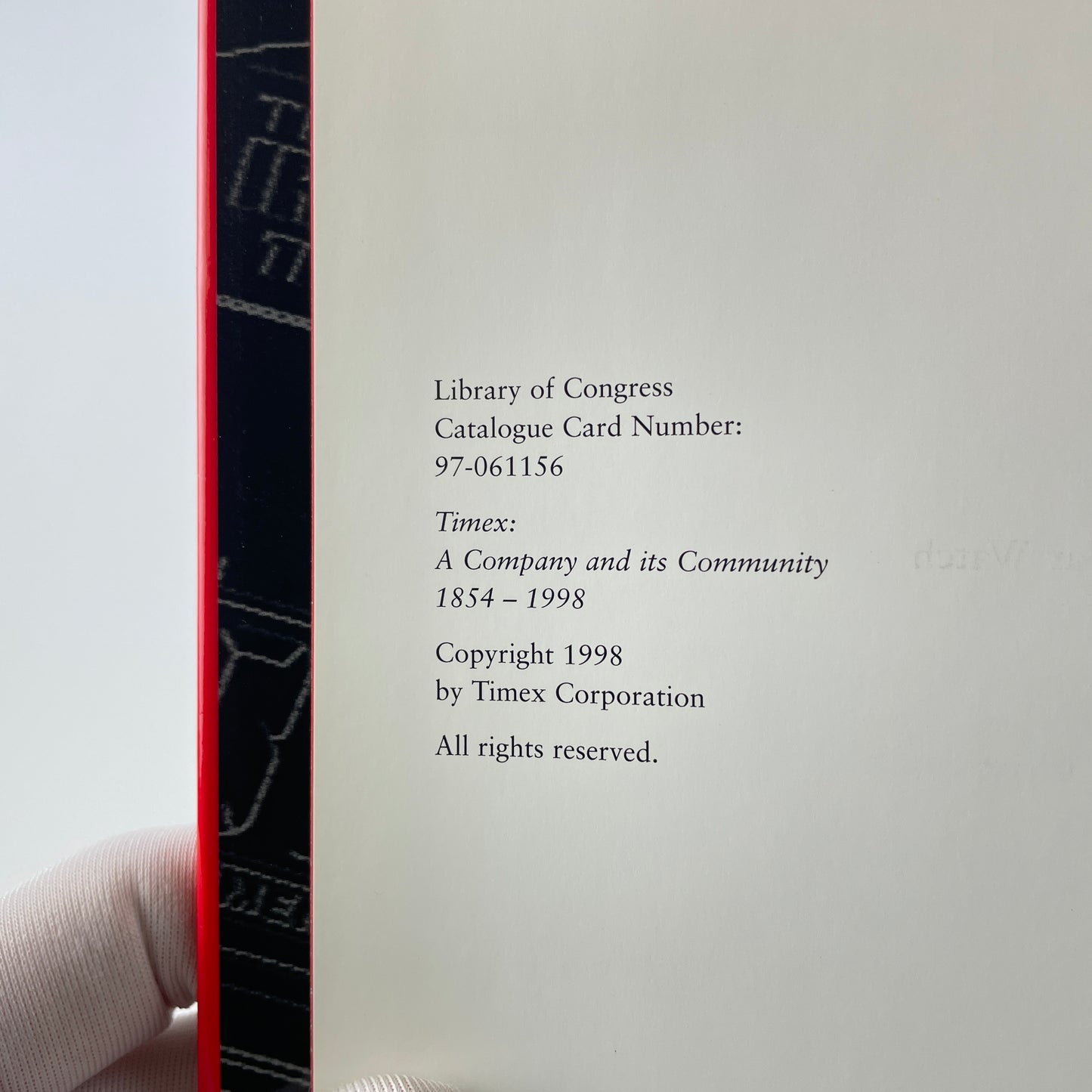Feb Lot 65- Timex A Company and its Community 1854-1998