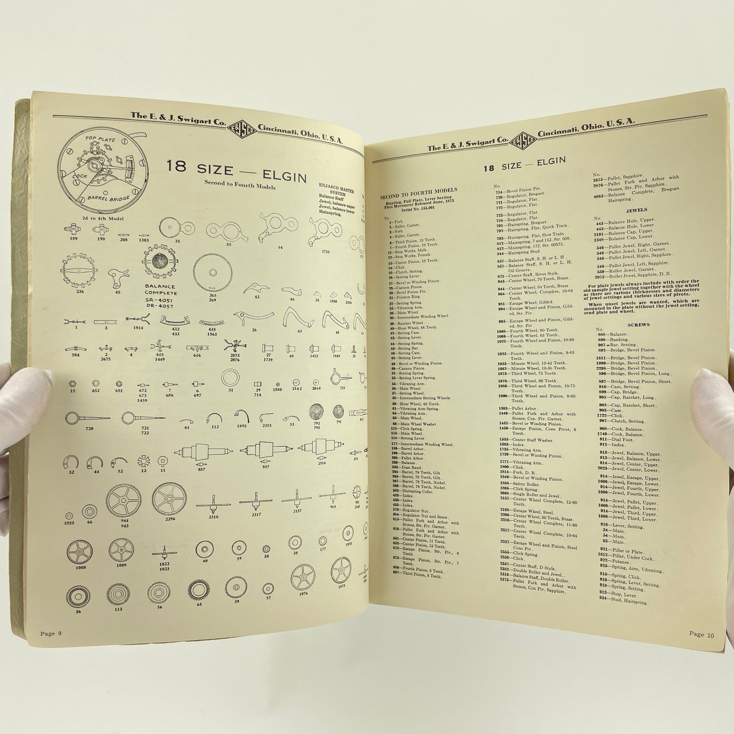 Feb Lot 81- Illustrated Manual of American Watch Movements