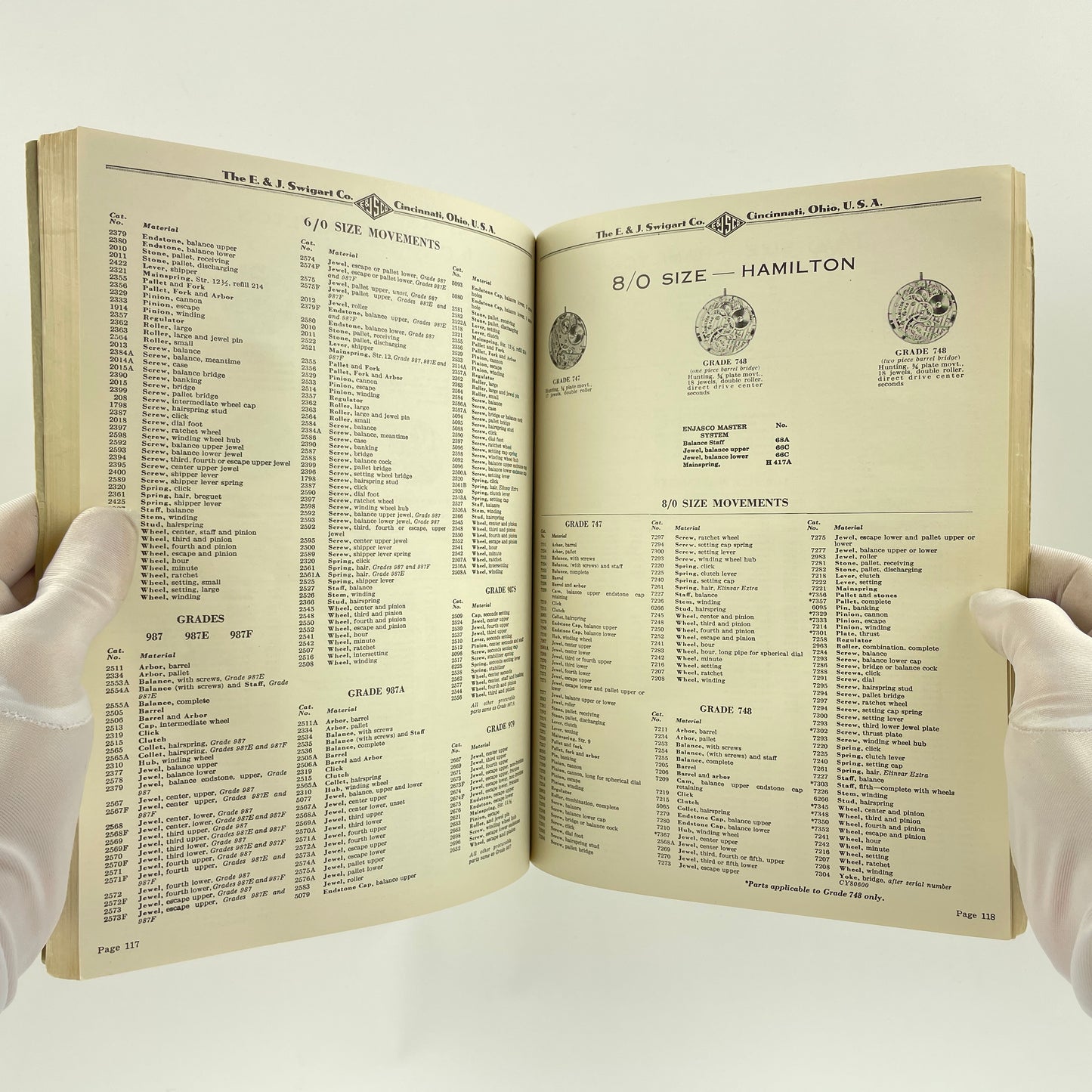 Feb Lot 81- Illustrated Manual of American Watch Movements