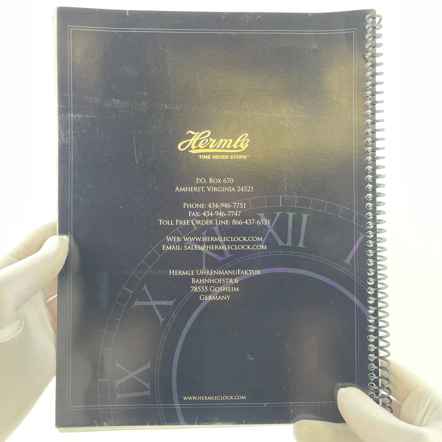 Feb Lot 49- Hermle Service Manual