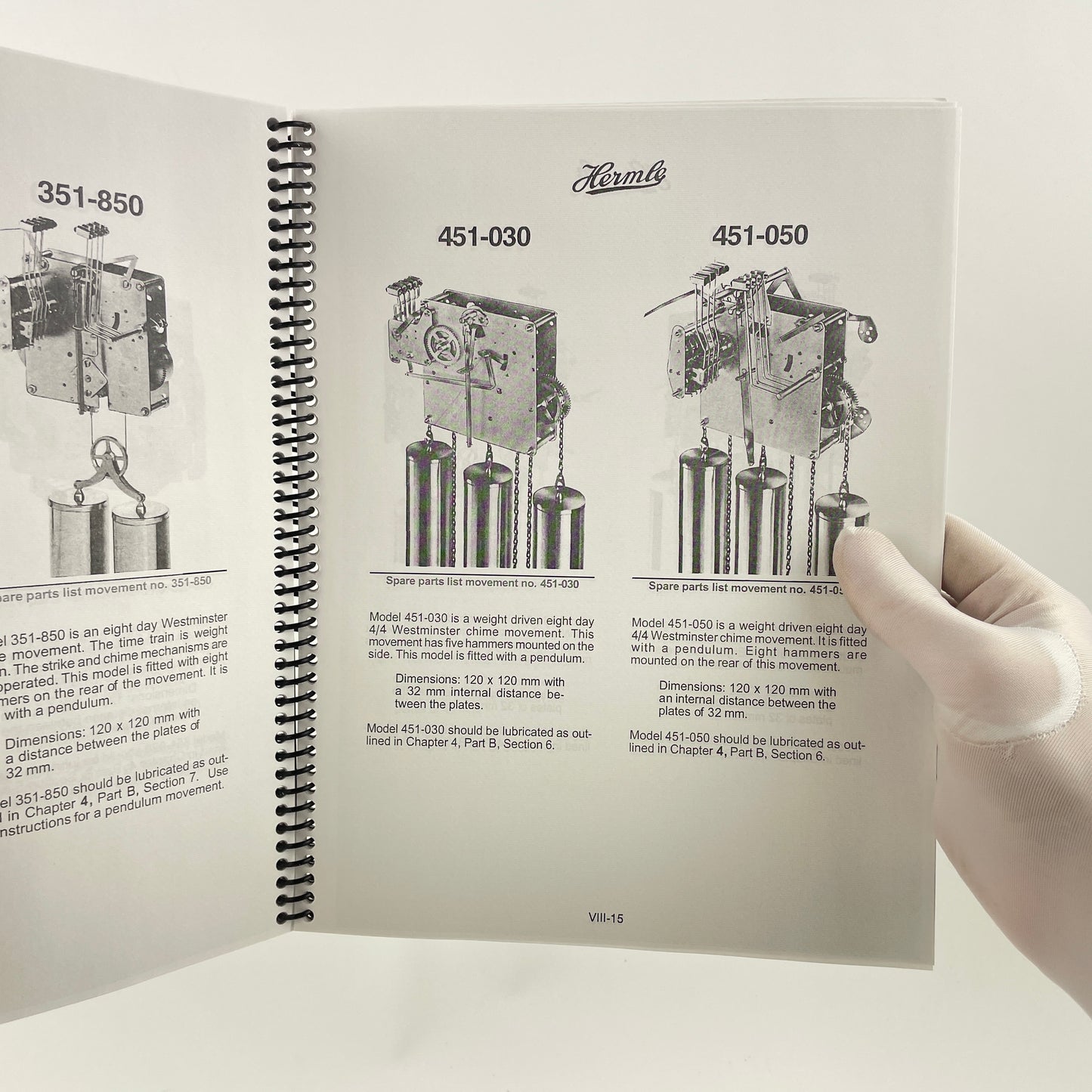 Feb Lot 49- Hermle Service Manual