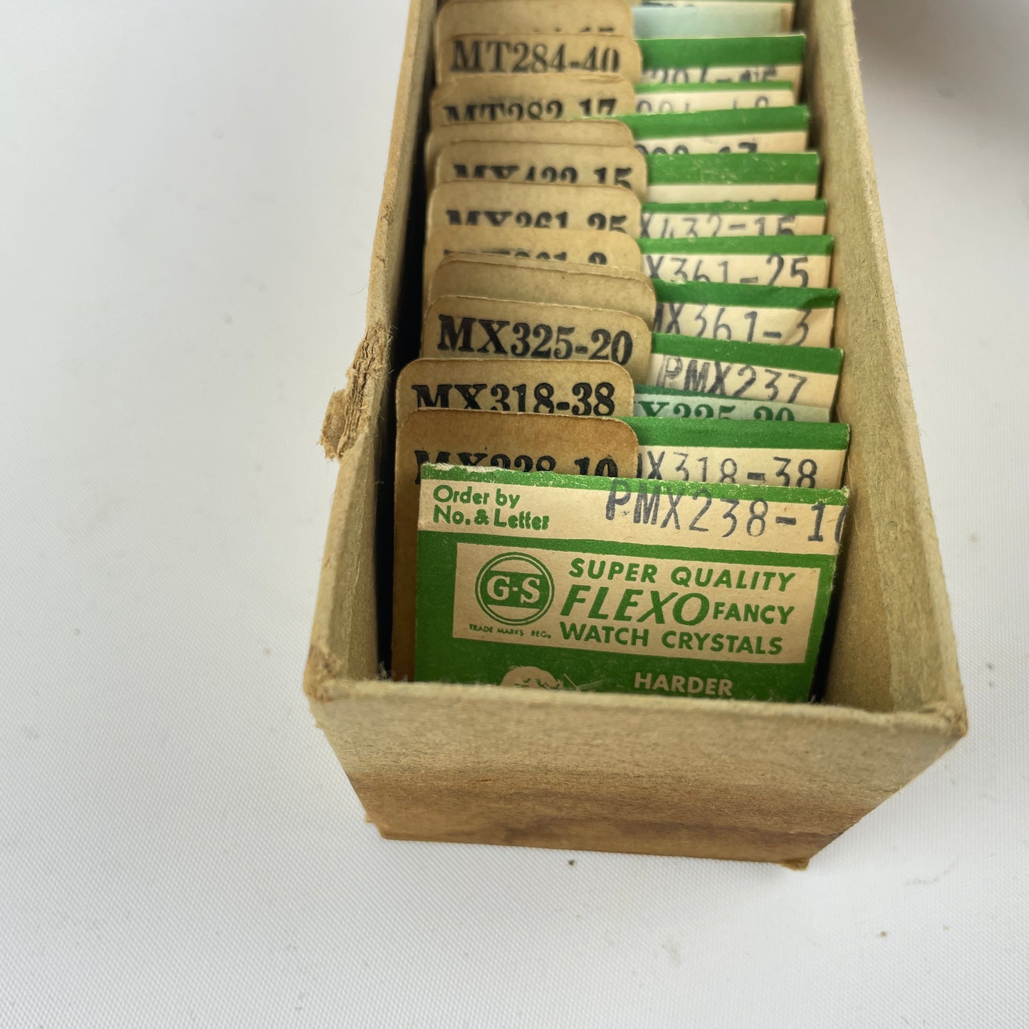 Feb Lot 53- NOS G-S Fancy Watch Crystal Assortment