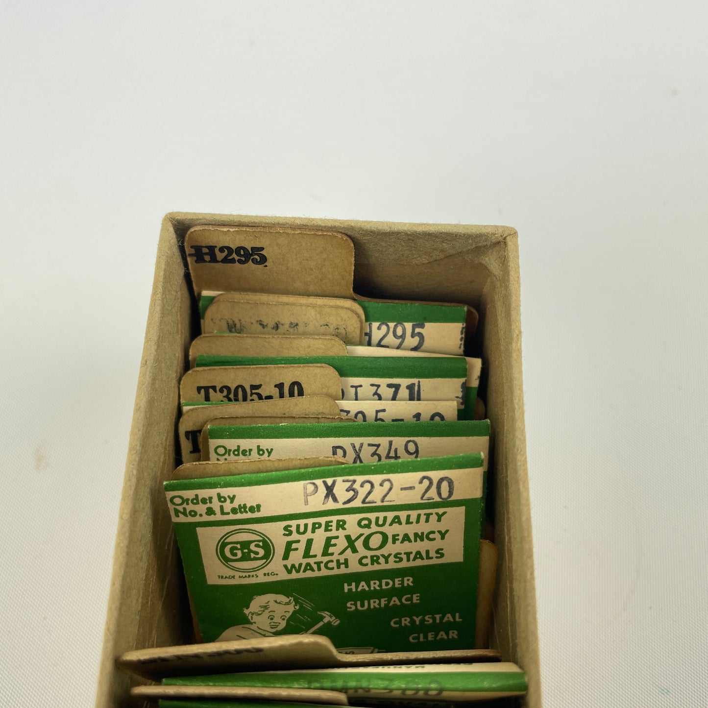 Feb Lot 53- NOS G-S Fancy Watch Crystal Assortment