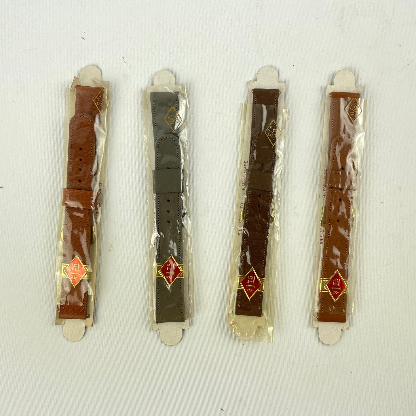 Feb Lot 140- NOS Leather Wristwatch Bands