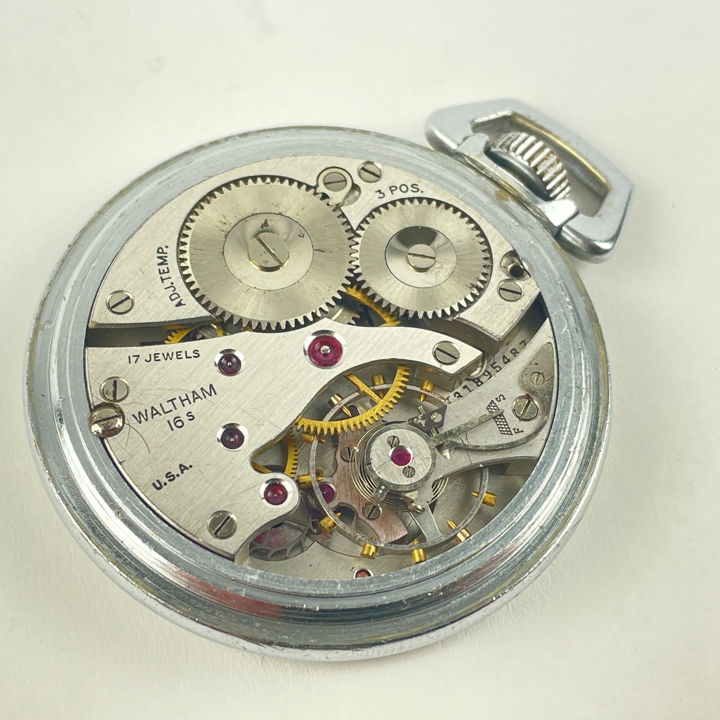 Lot 18- Waltham | 16S | 17J | Pocket Watch