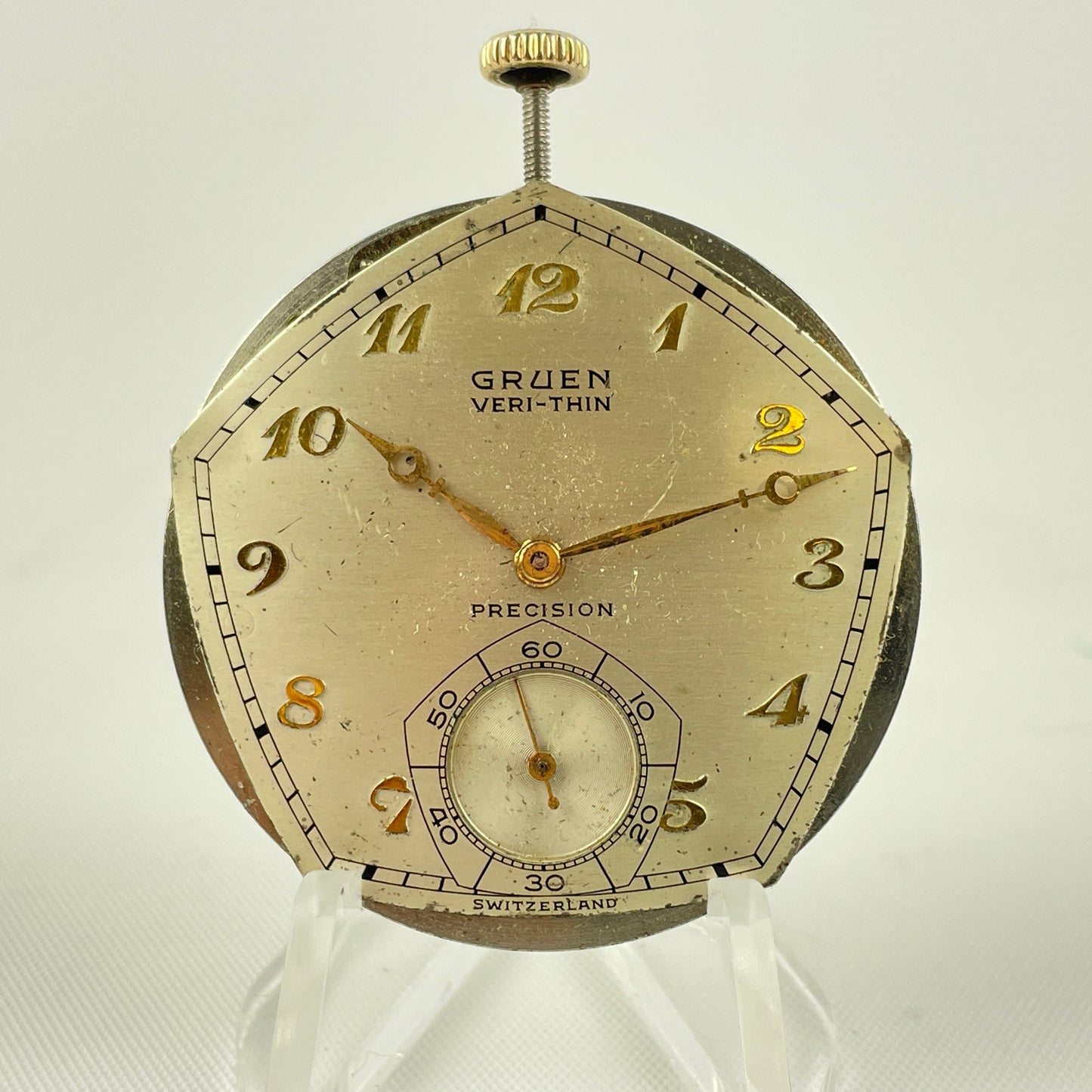 Lot 39- Gruen Veri-Thin Precision | 17 Ligne | 17J | Pocket Watch Movement