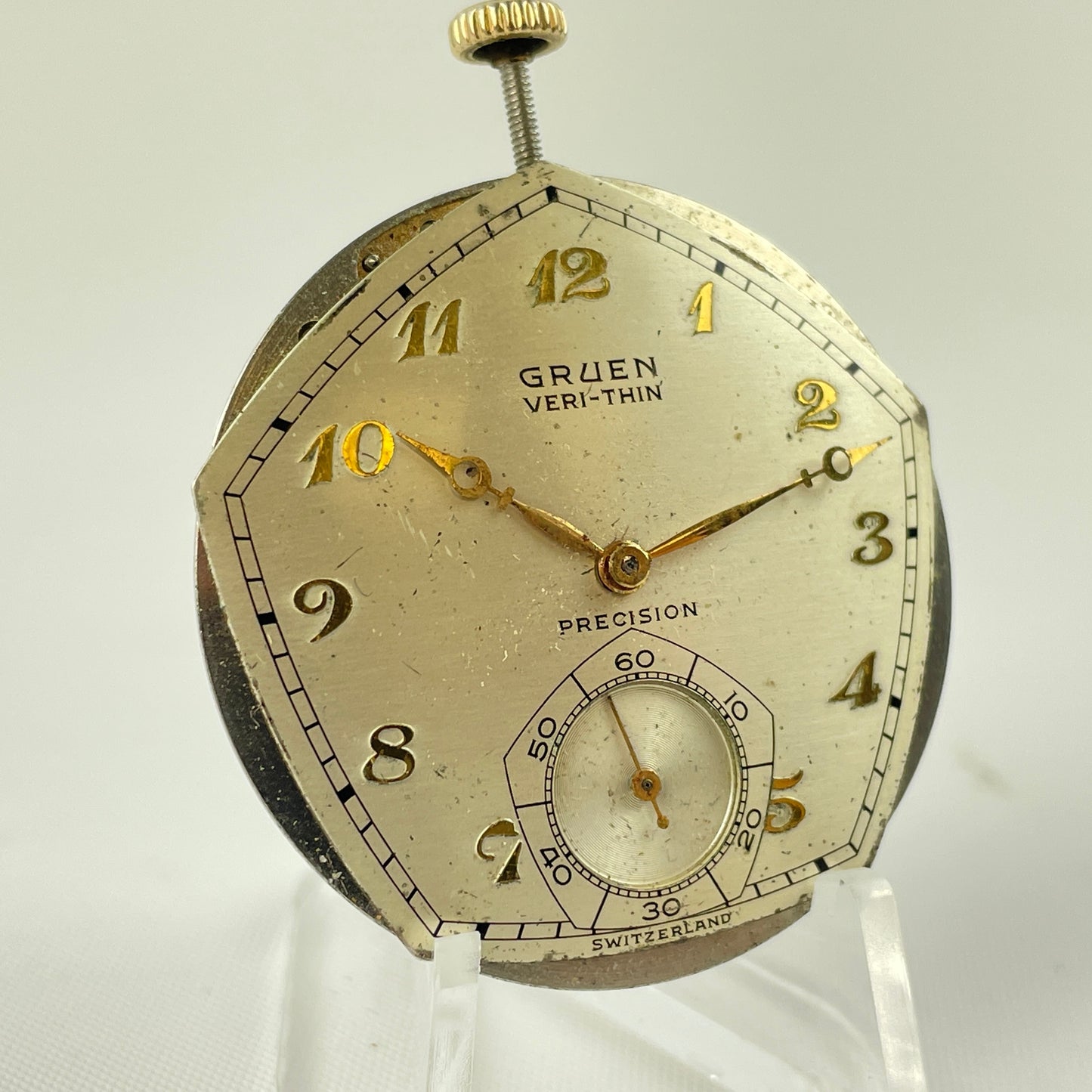 Lot 39- Gruen Veri-Thin Precision | 17 Ligne | 17J | Pocket Watch Movement