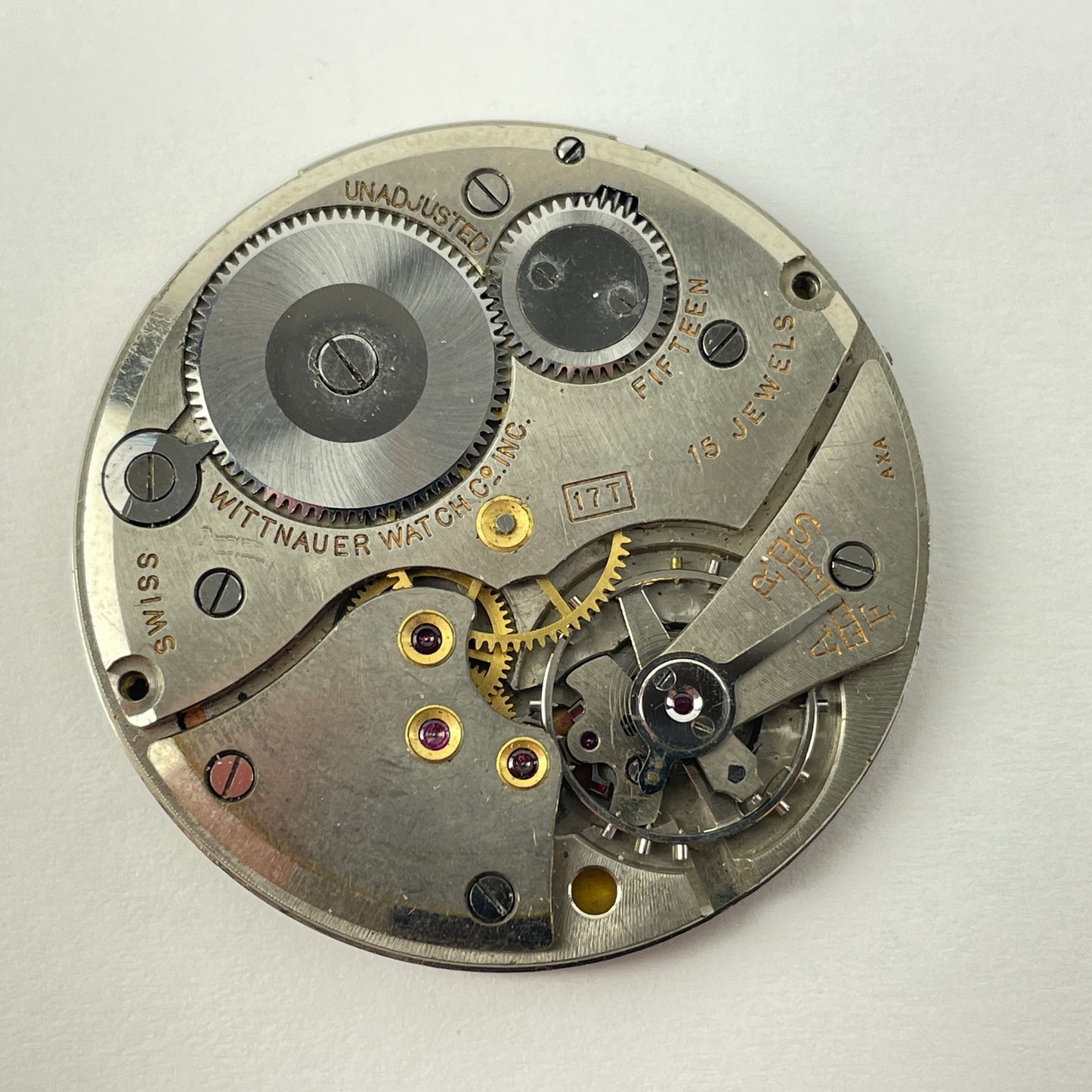 Lot 77- Wittnauer |17 Ligne | 15J | Pocket Watch Movements