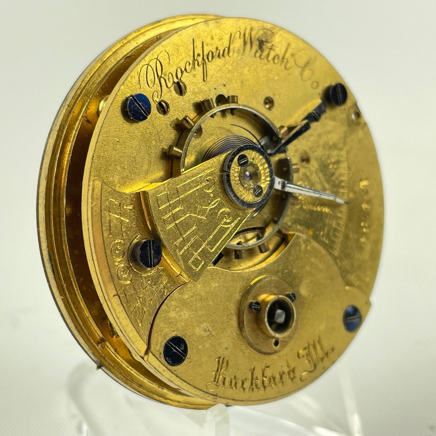 Lot 34- Rockford | 18S | 7J | Pocket Watch Movement