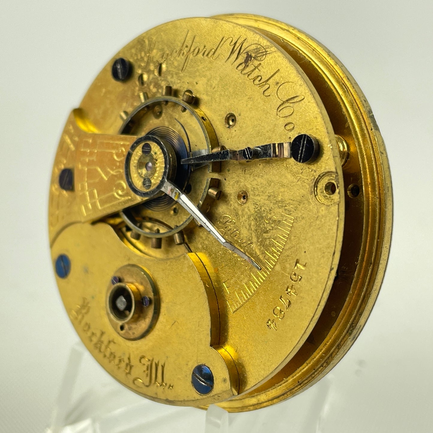 Lot 34- Rockford | 18S | 7J | Pocket Watch Movement