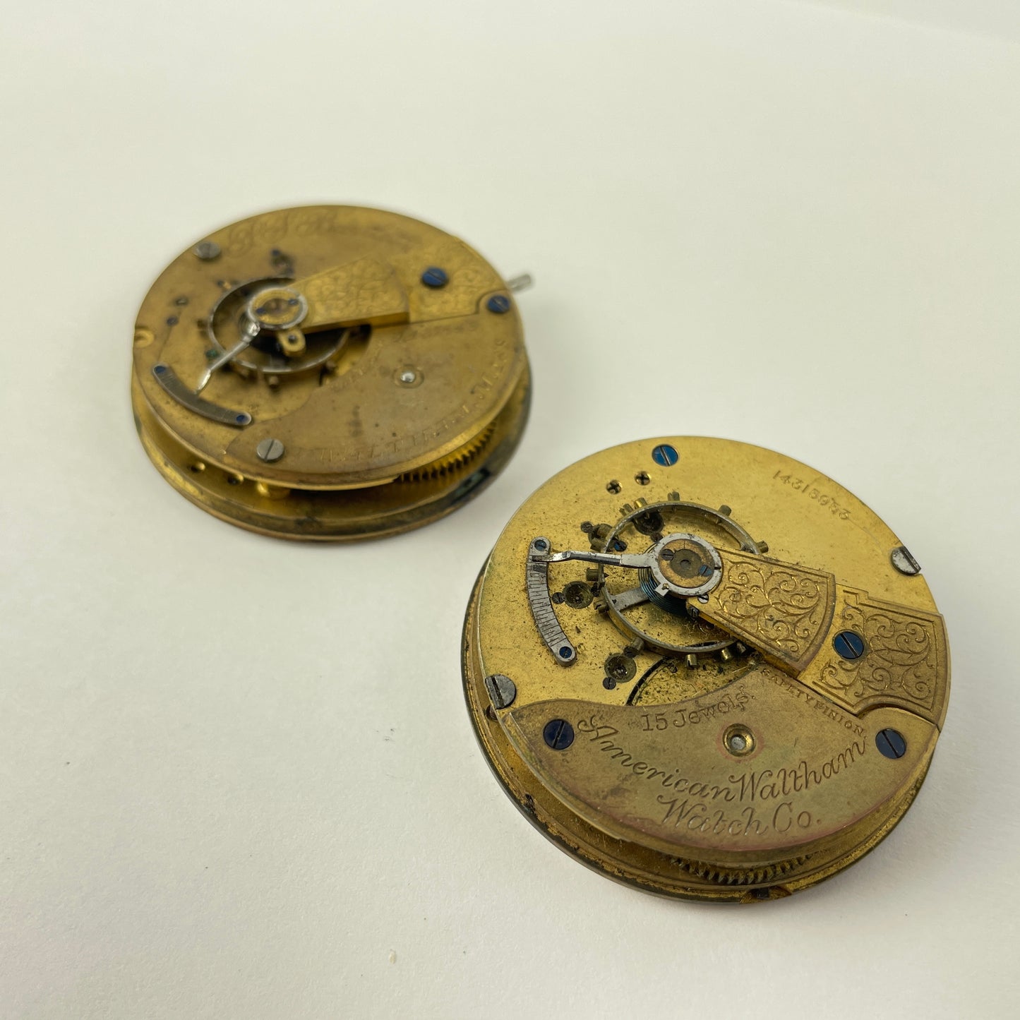 Lot 102- Waltham P.S. Bartlett | 18S | Pocket Watch Movements