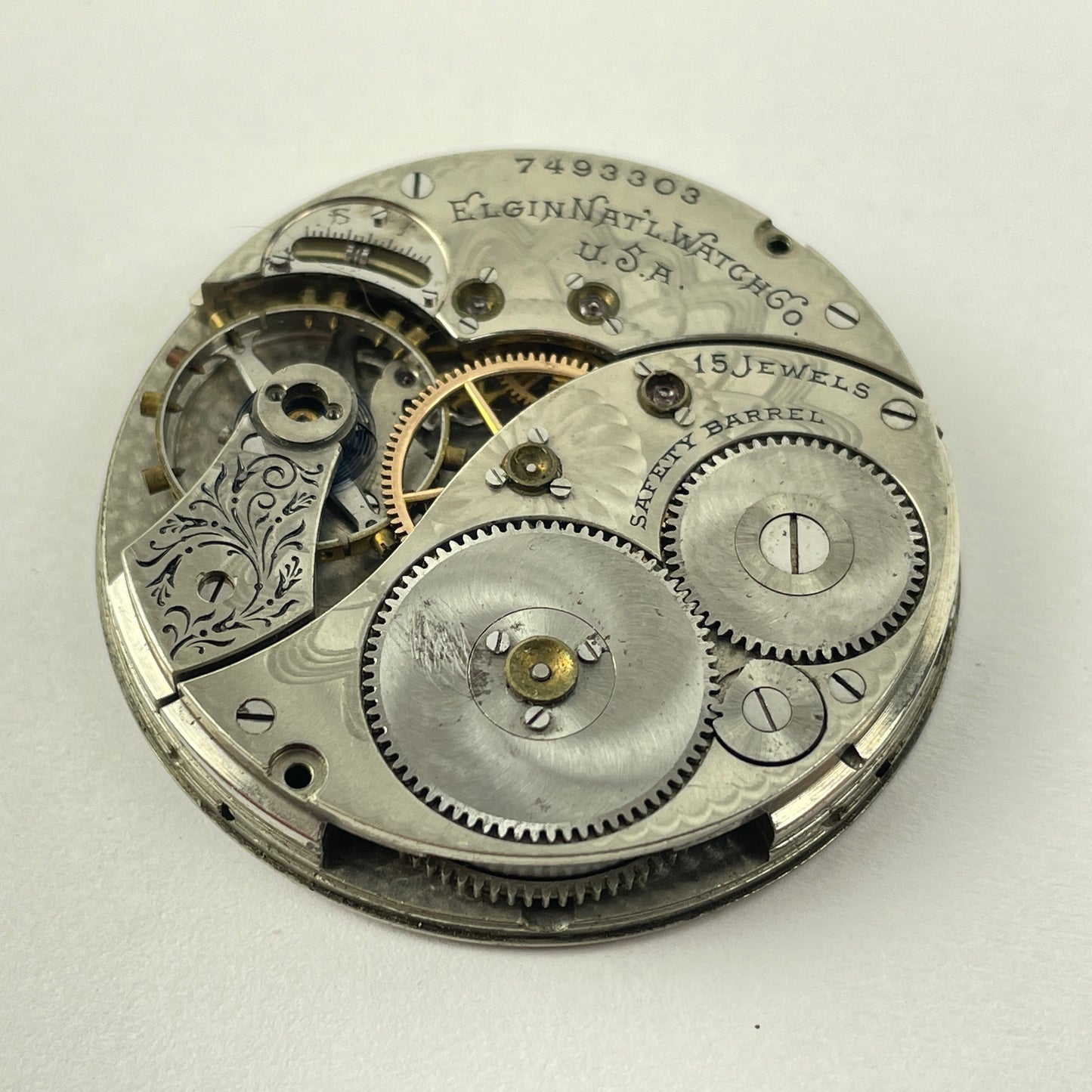 Lot 108- Elgin | 12S | Pocket Watch Movements
