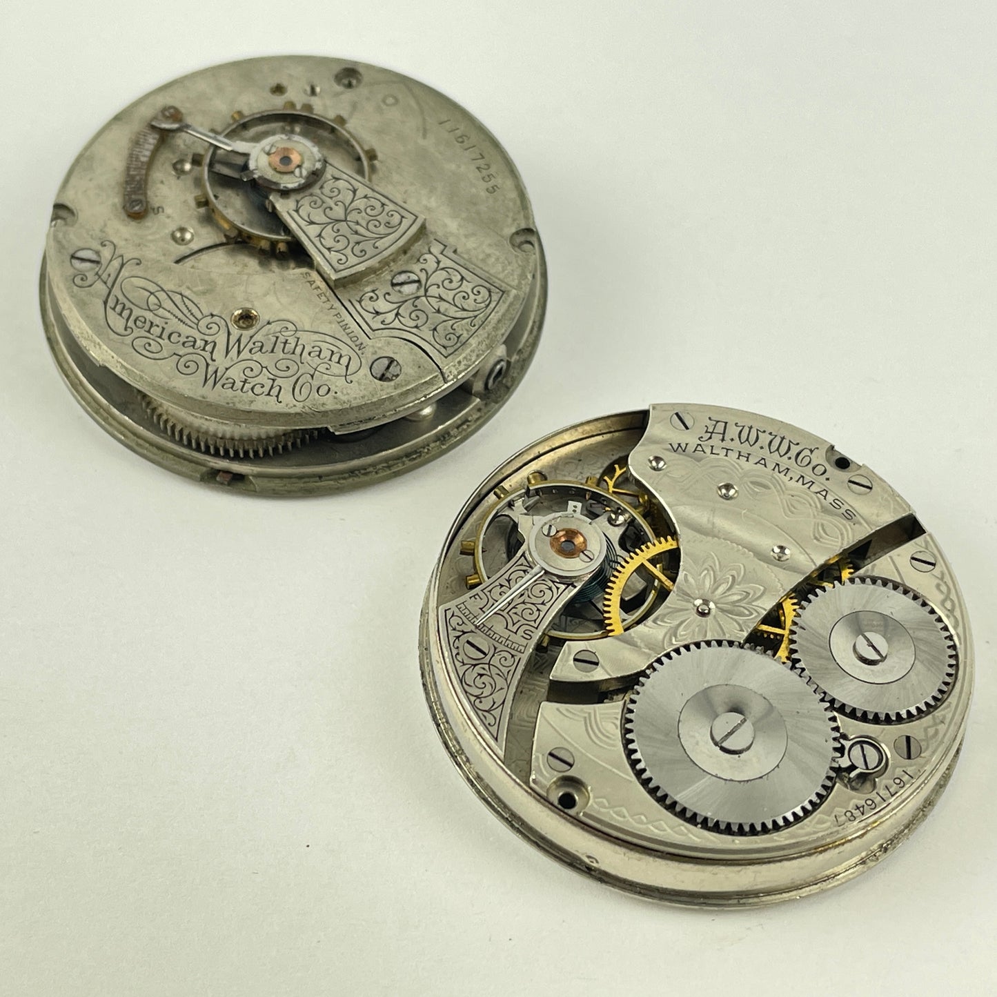 Lot 32- Waltham | 16S & 18S | Pocket Watch Movements