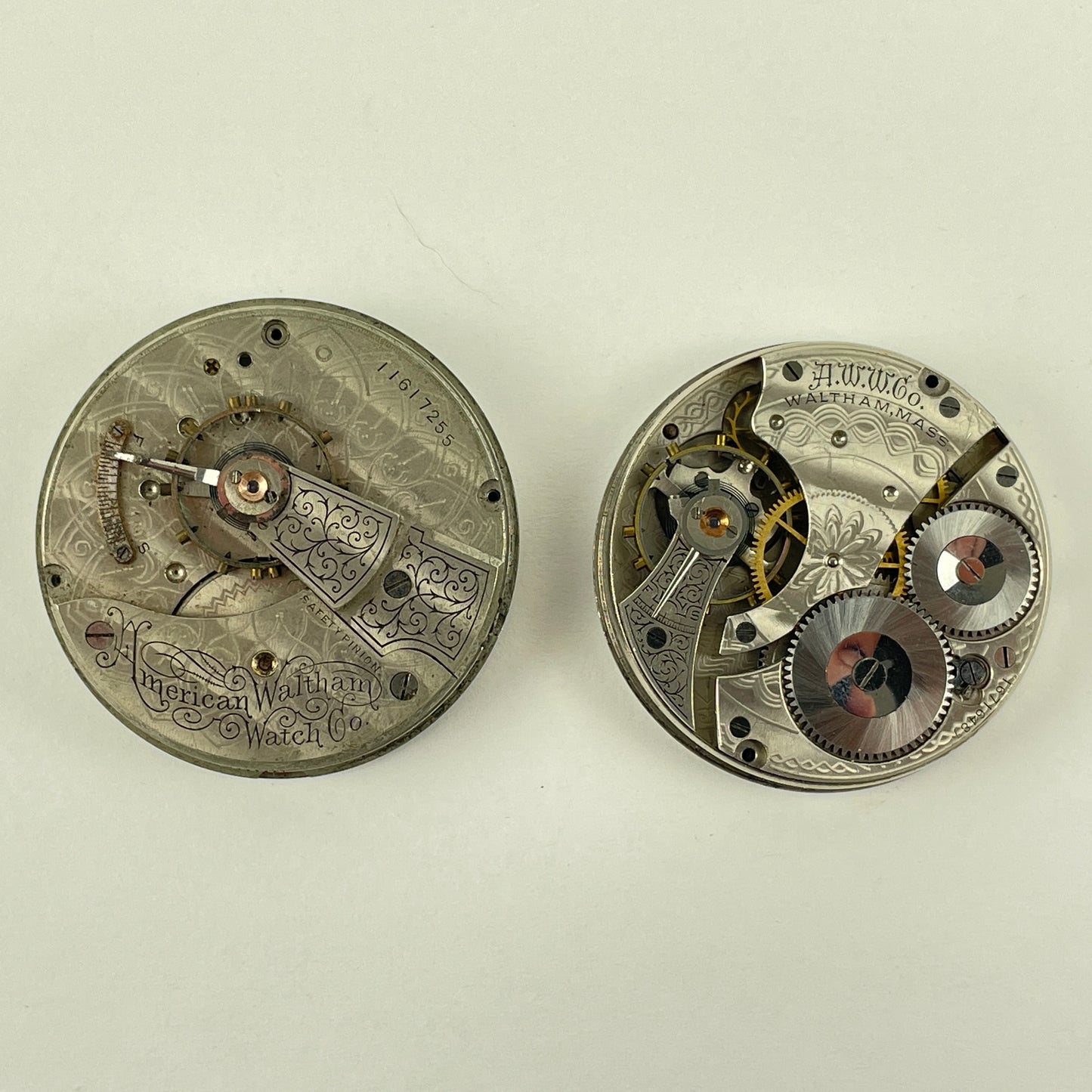Lot 32- Waltham | 16S & 18S | Pocket Watch Movements