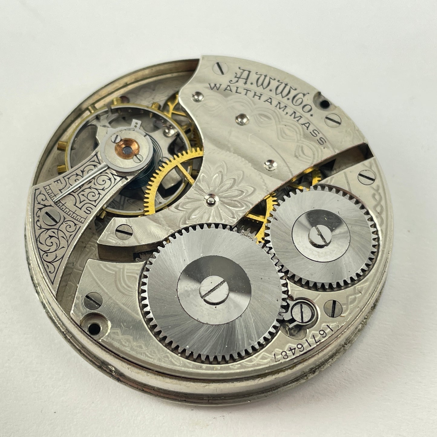 Lot 32- Waltham | 16S & 18S | Pocket Watch Movements