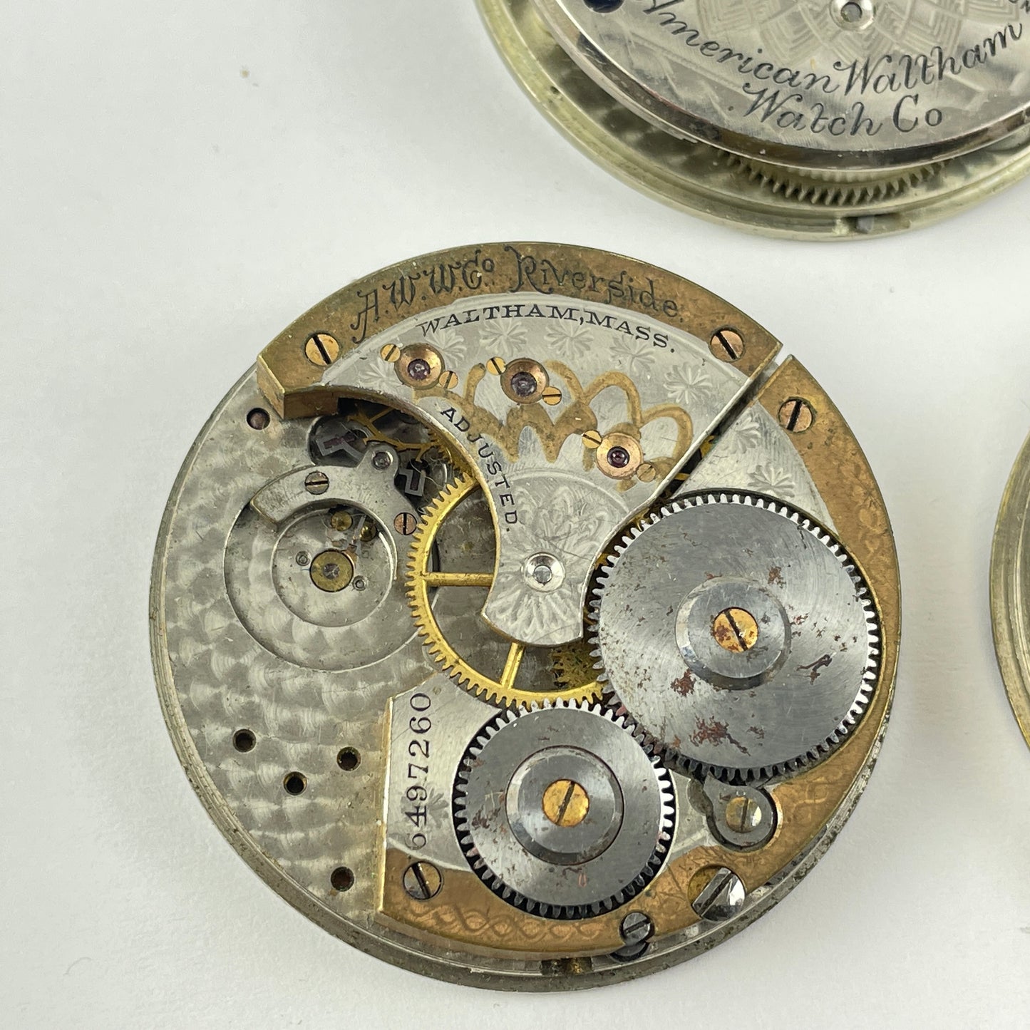 Lot 94- Elgin | Waltham 16S & 18S Pocket Watch Movement Assortment
