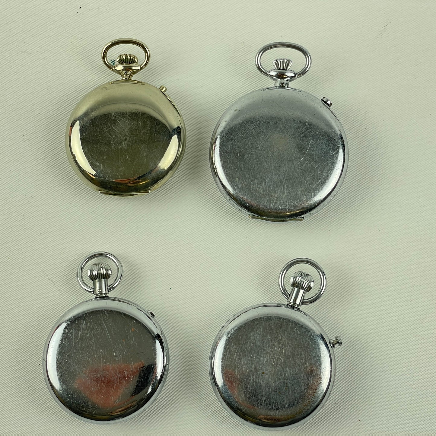 Lot 110- Swiss Stopwatch Assortment (4)