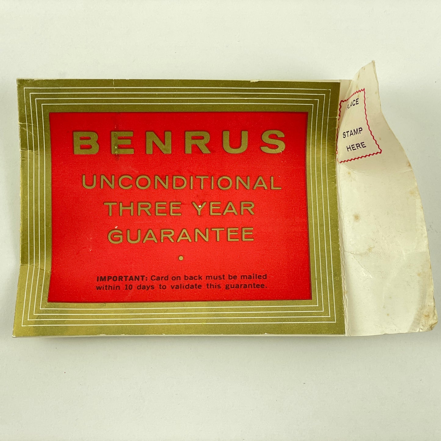 Lot 64- Benrus Men’s Boxed Wristwatch