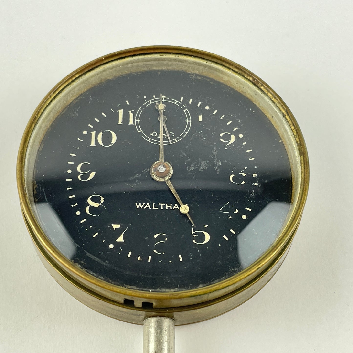 Lot 48- Waltham 8-Day Car Clock