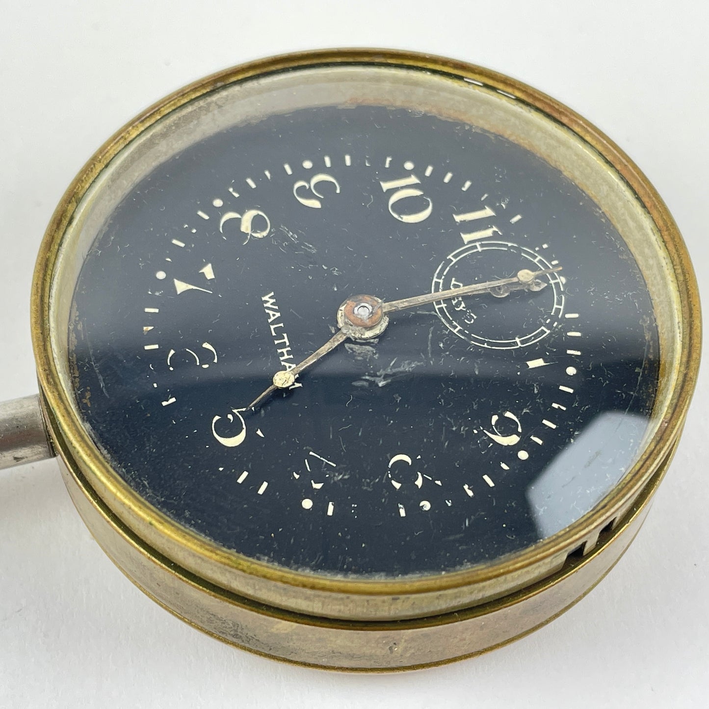 Lot 48- Waltham 8-Day Car Clock