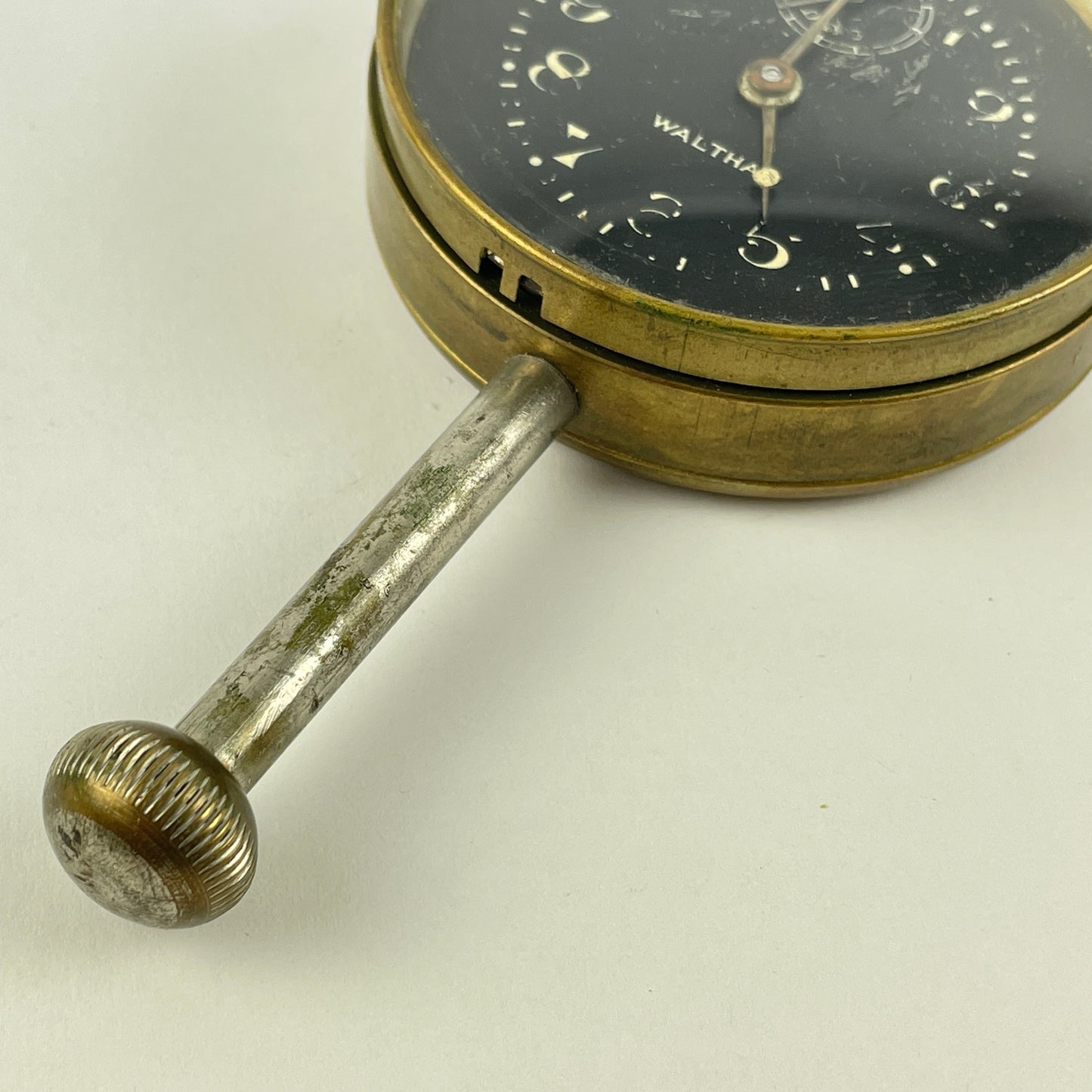 Lot 48- Waltham 8-Day Car Clock