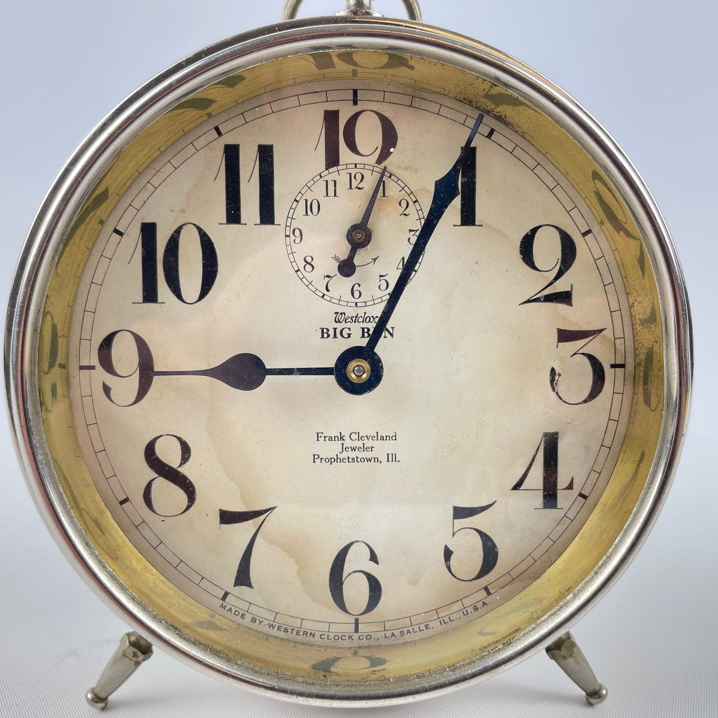 Lot 62- Westclox Big Ben Alarm Clock
