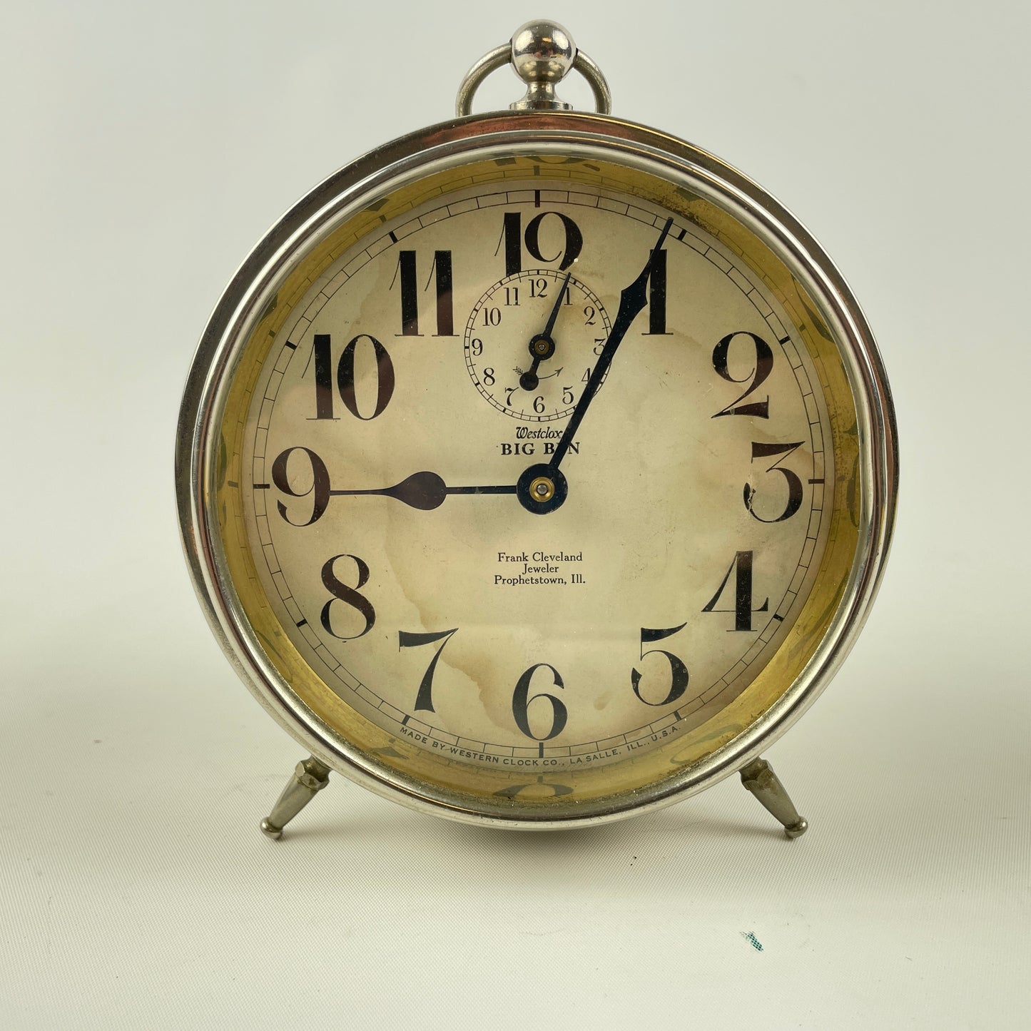 Lot 62- Westclox Big Ben Alarm Clock