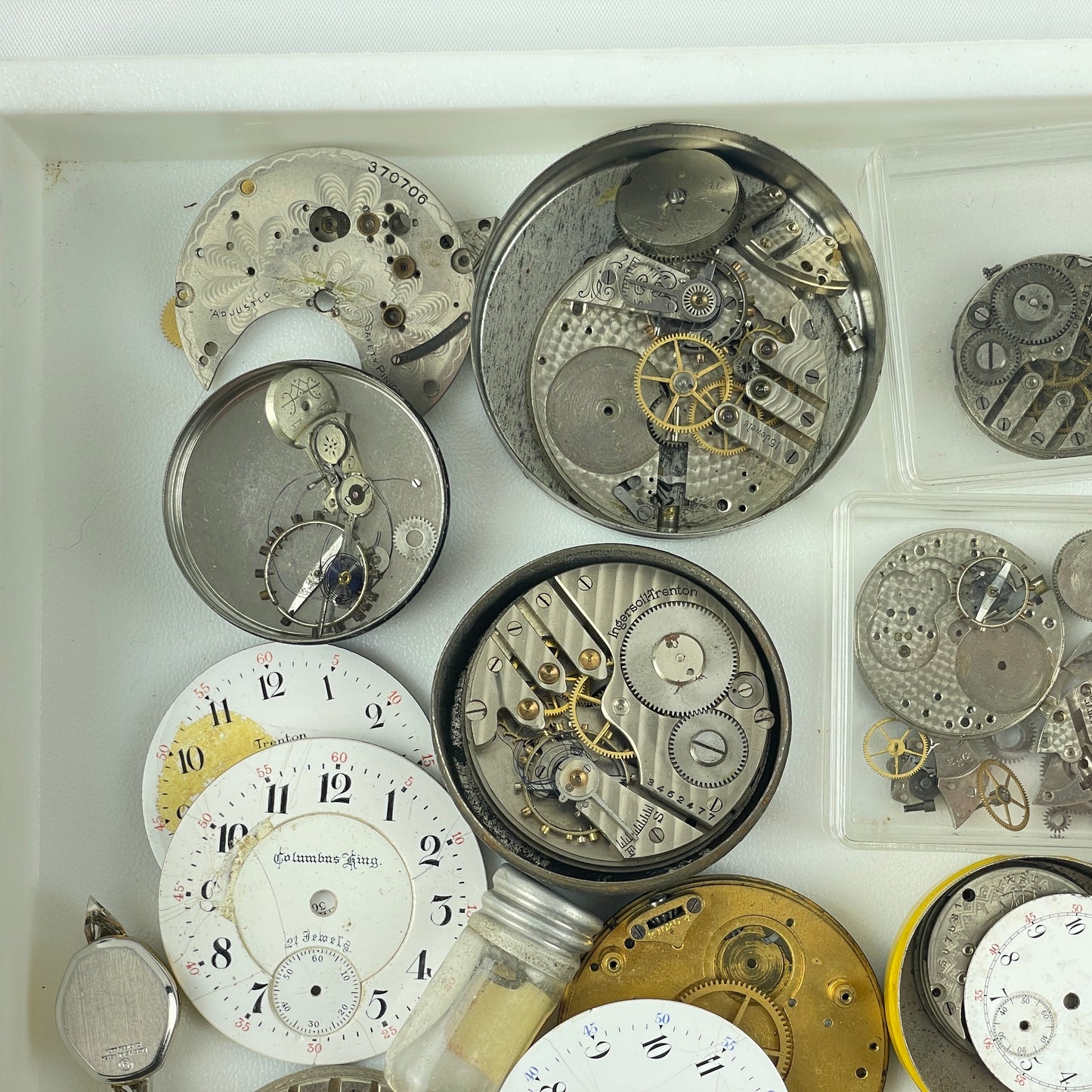 Lot 52- American Pocket Watch Tray