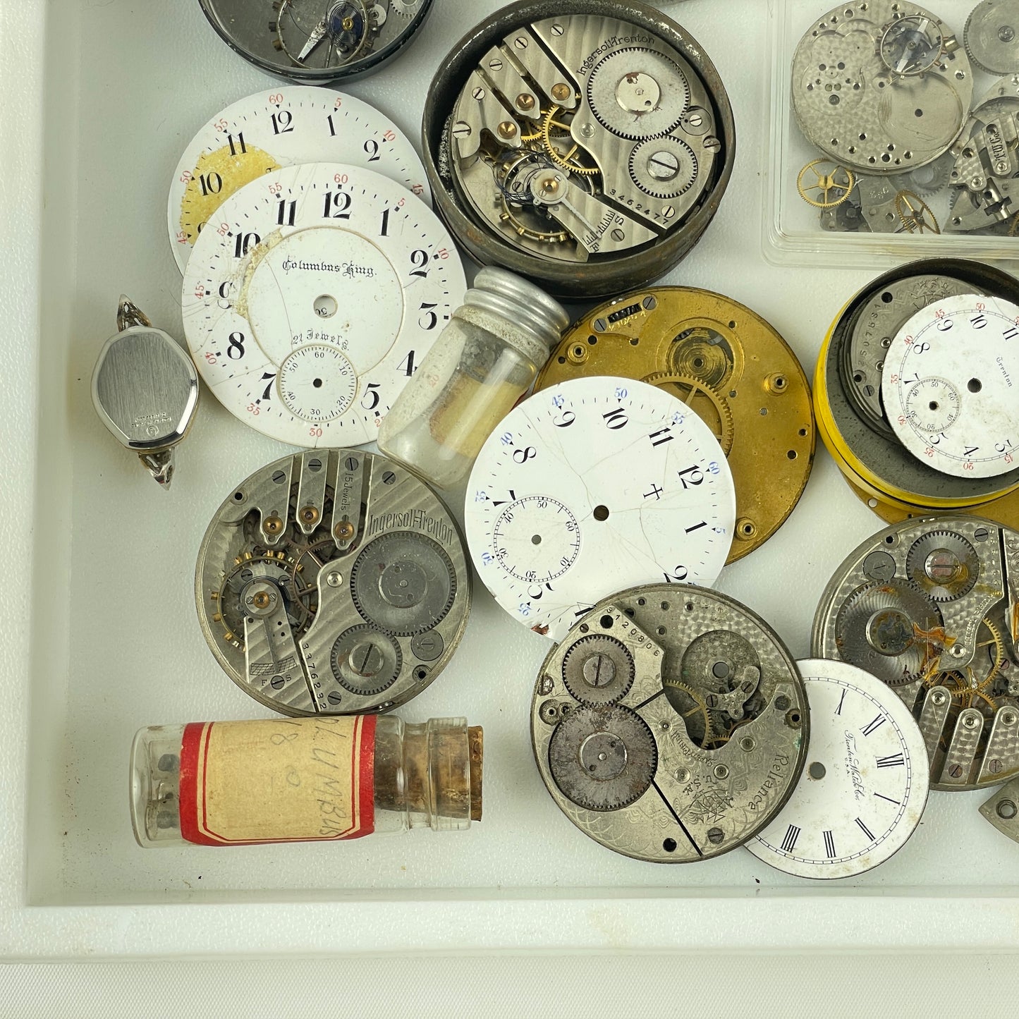 Lot 52- American Pocket Watch Tray