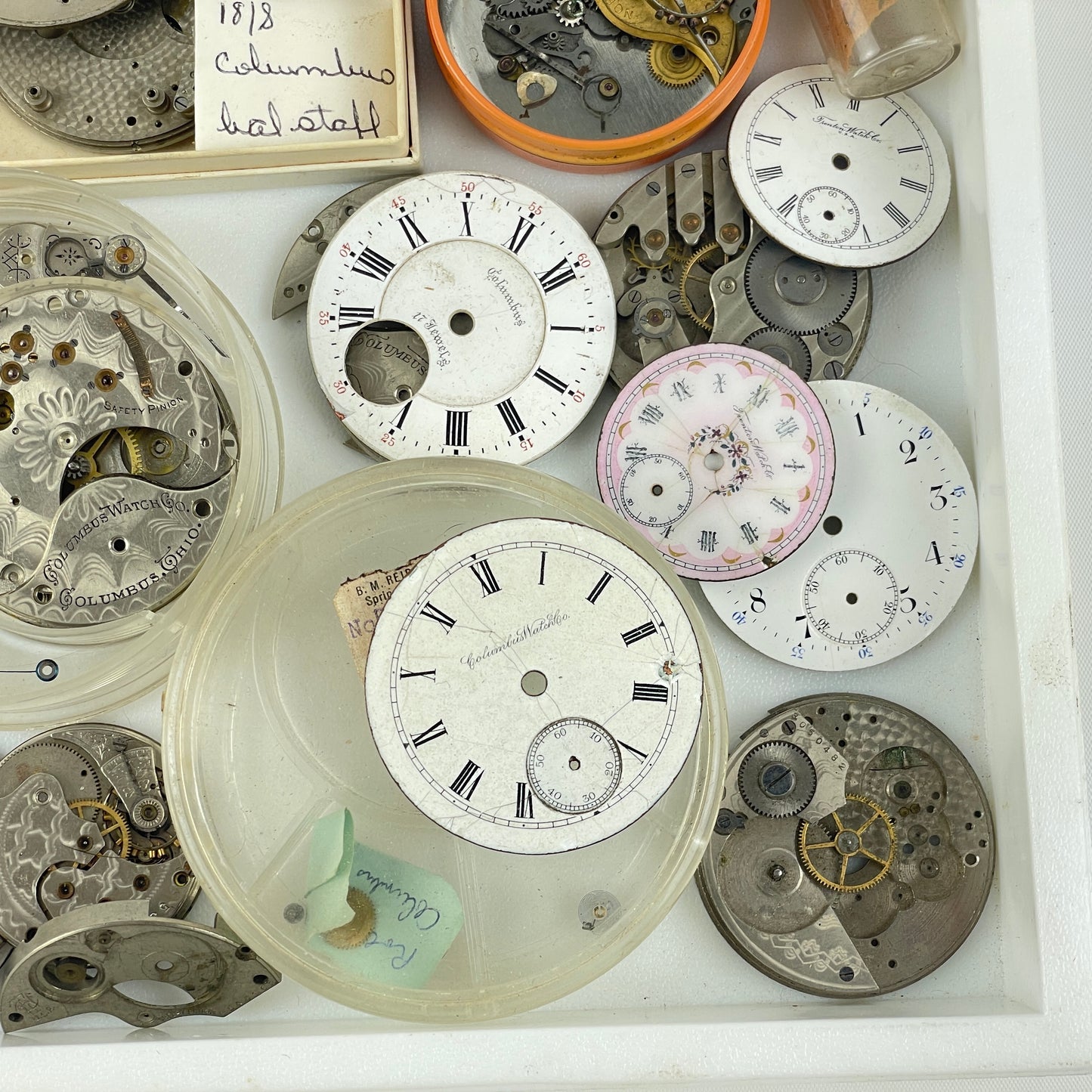 Lot 52- American Pocket Watch Tray