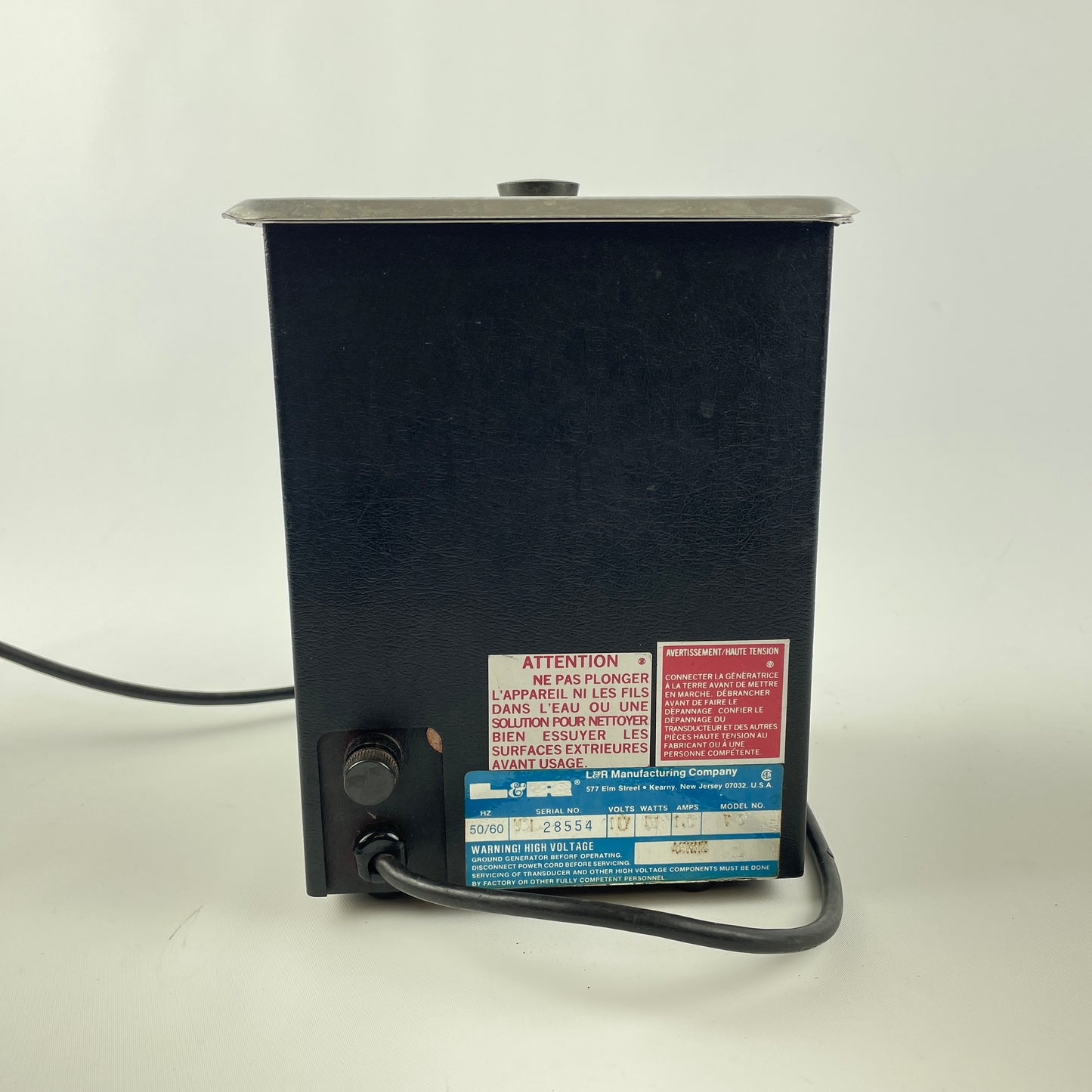 Lot 73- L & R T9 Ultrasonic Cleaner