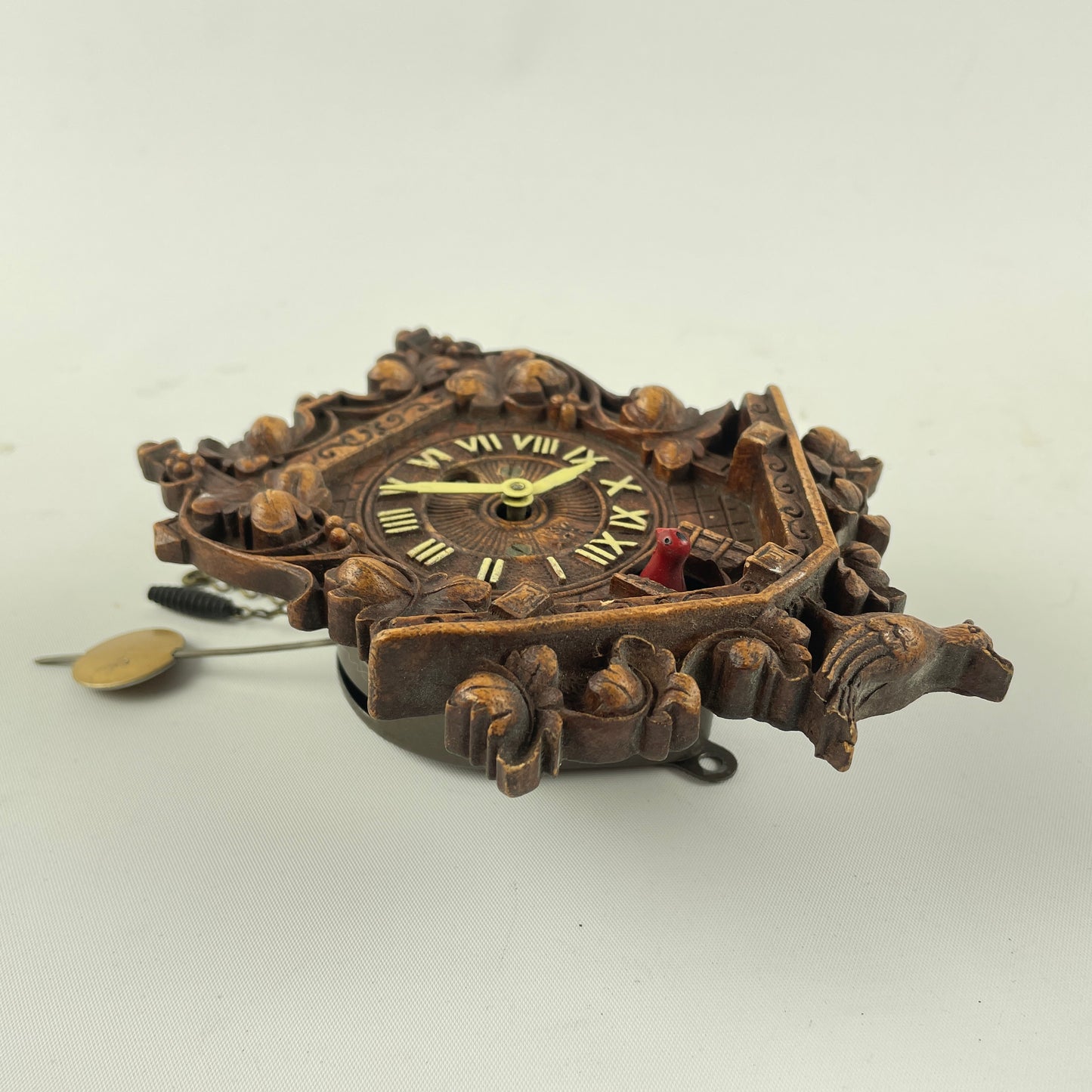 Lot 74- Lux Spring Driven Cuckoo Clock