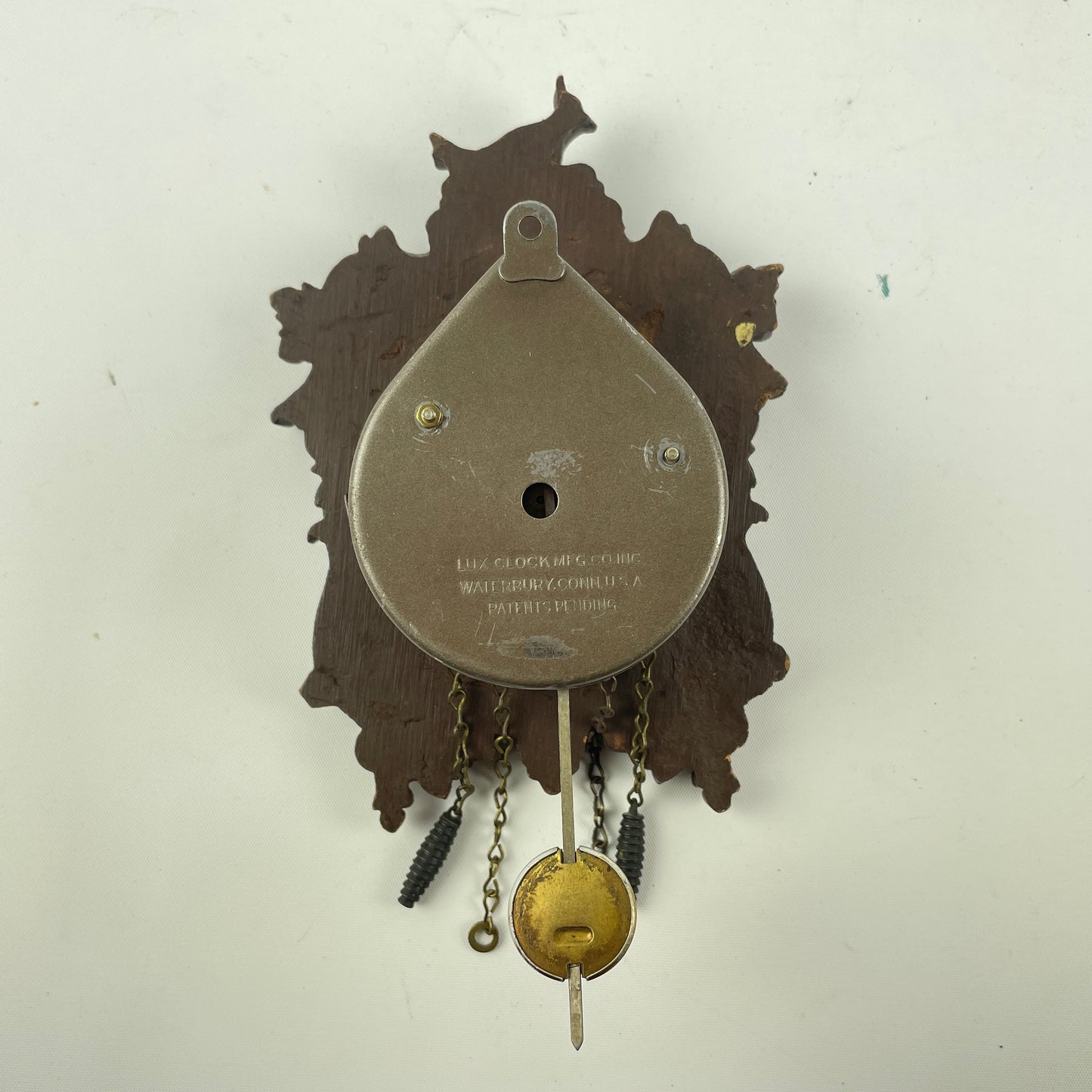 Lot 74- Lux Spring Driven Cuckoo Clock