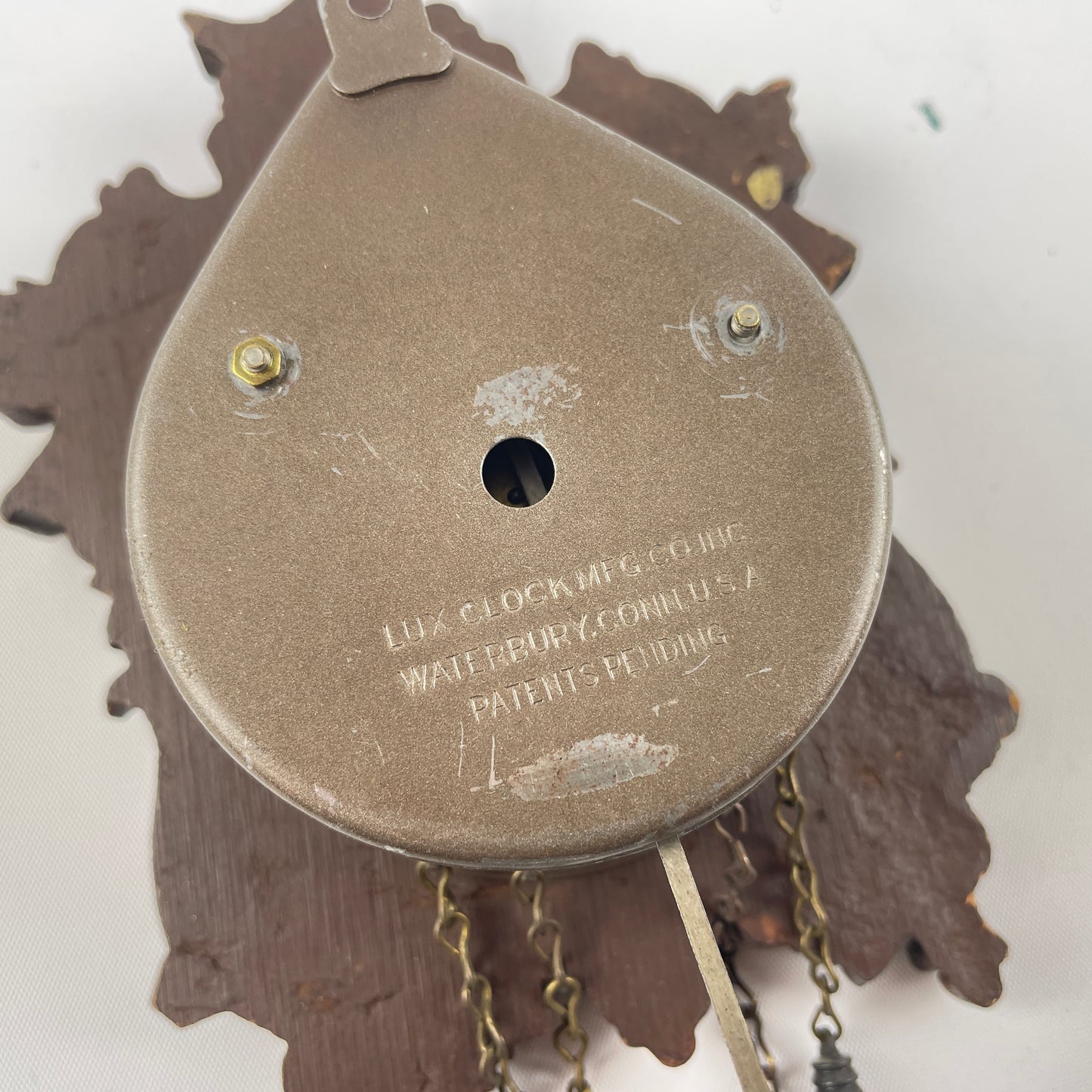 Lot 74- Lux Spring Driven Cuckoo Clock