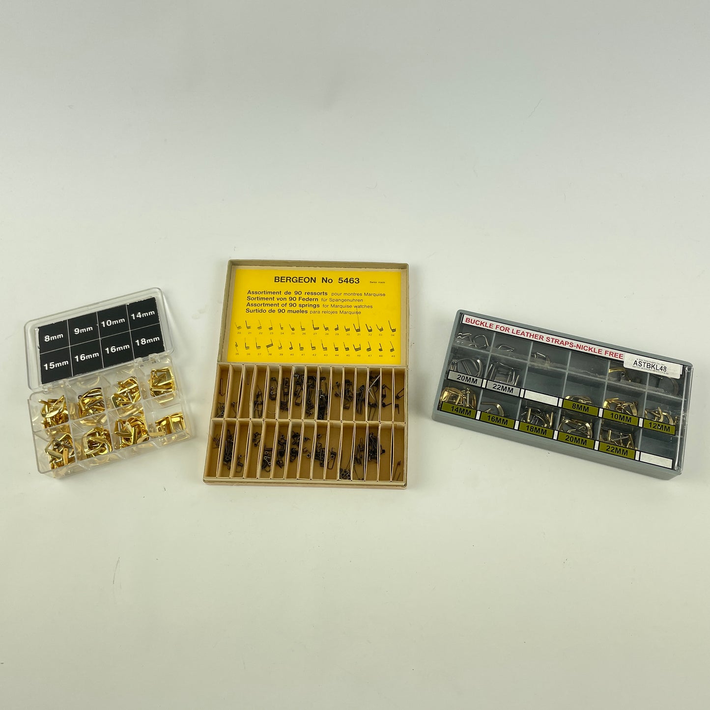 Lot 78- Wristwatch Parts | Band Clasps | Bracelet Springs