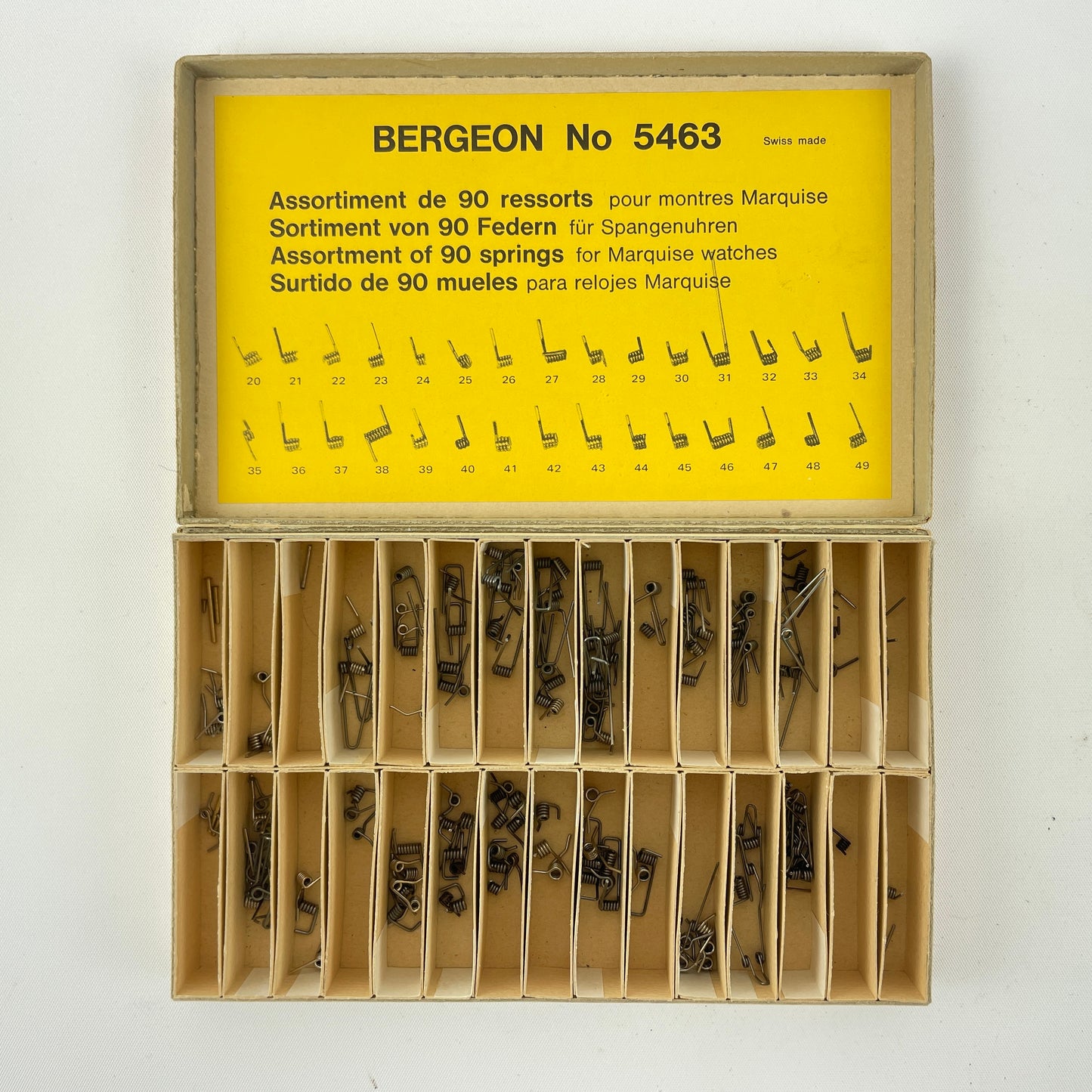 Lot 78- Wristwatch Parts | Band Clasps | Bracelet Springs