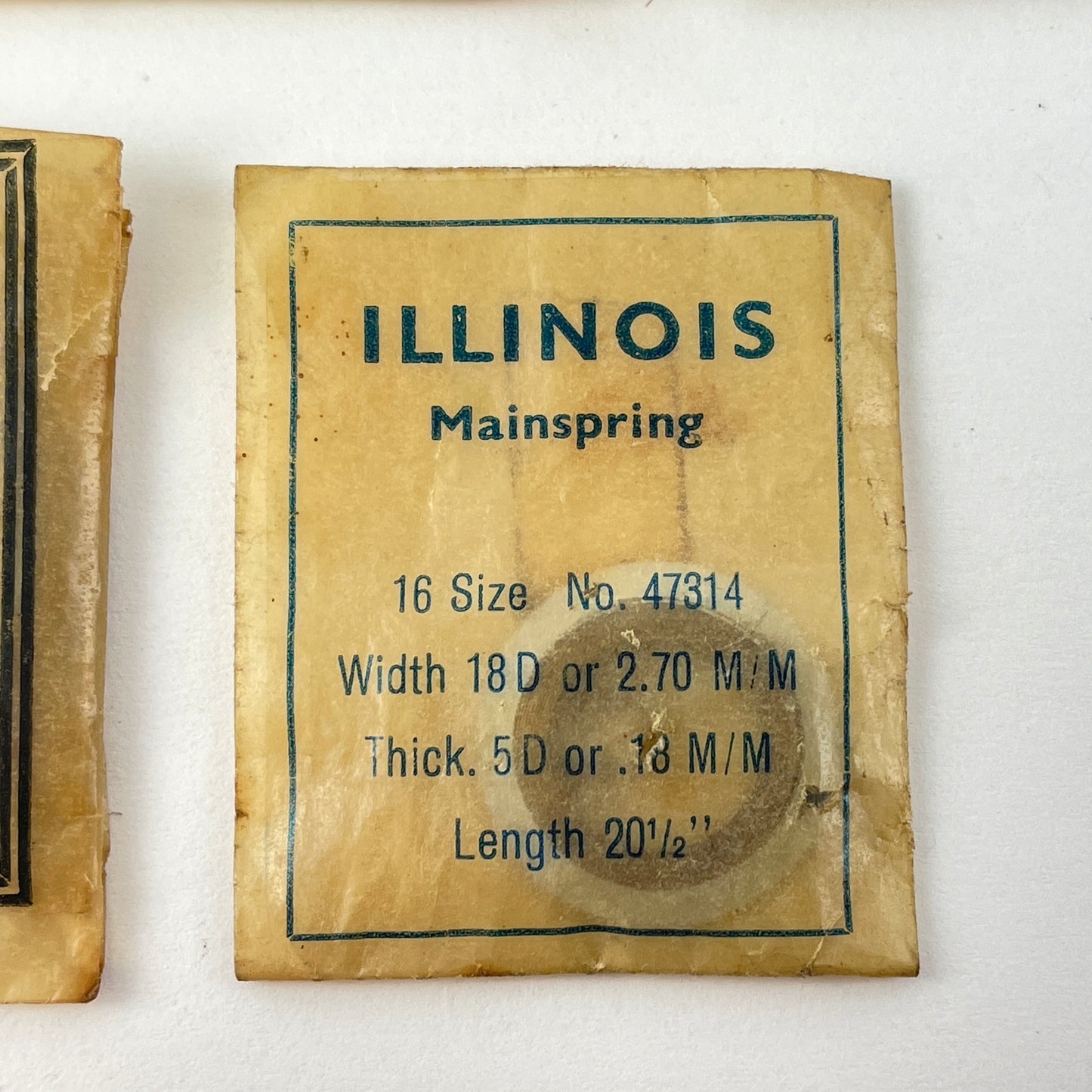 Lot 33- NOS Illinois Mainspring Selection (5)