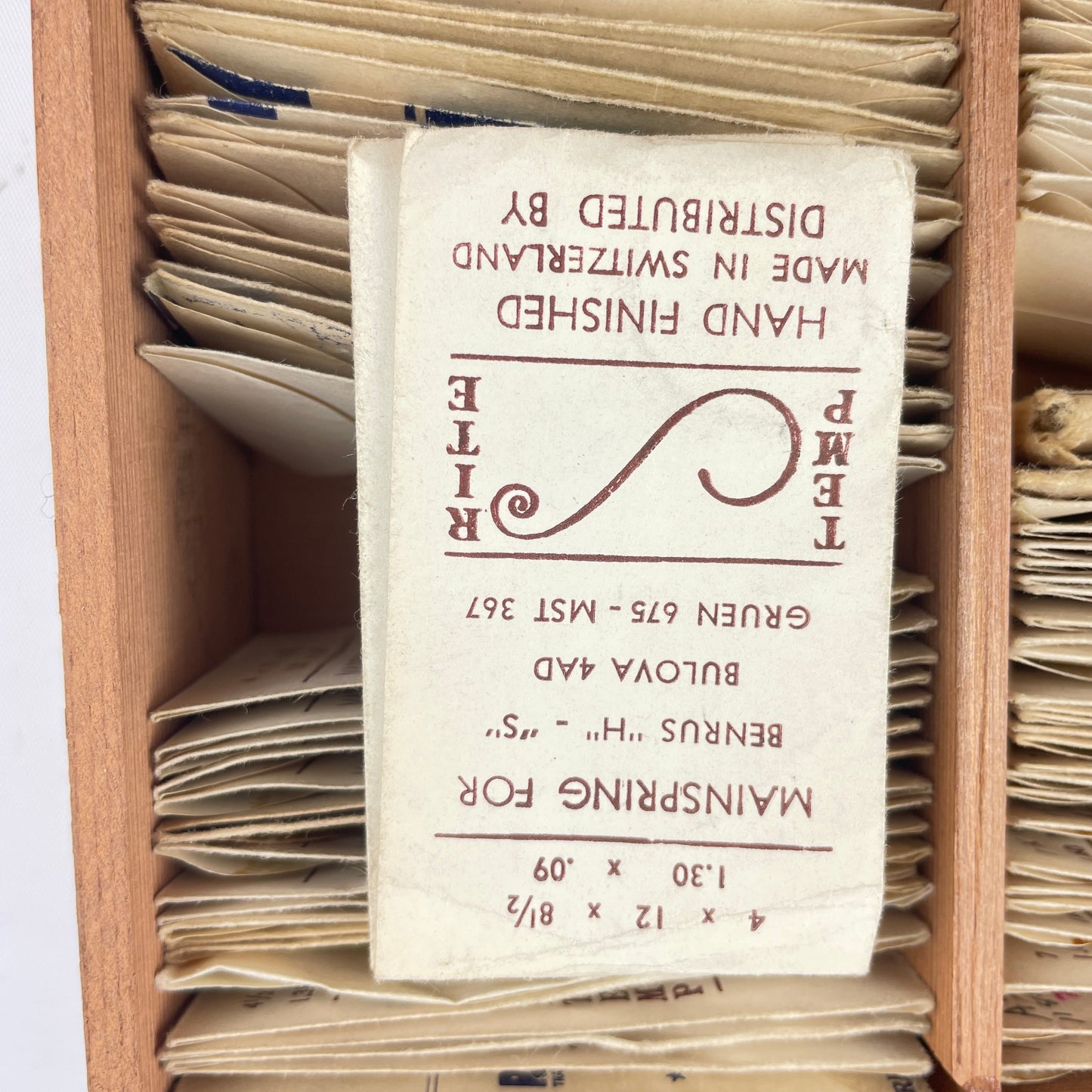 Lot 91- Large Swiss Mainspring Assortment (125+)