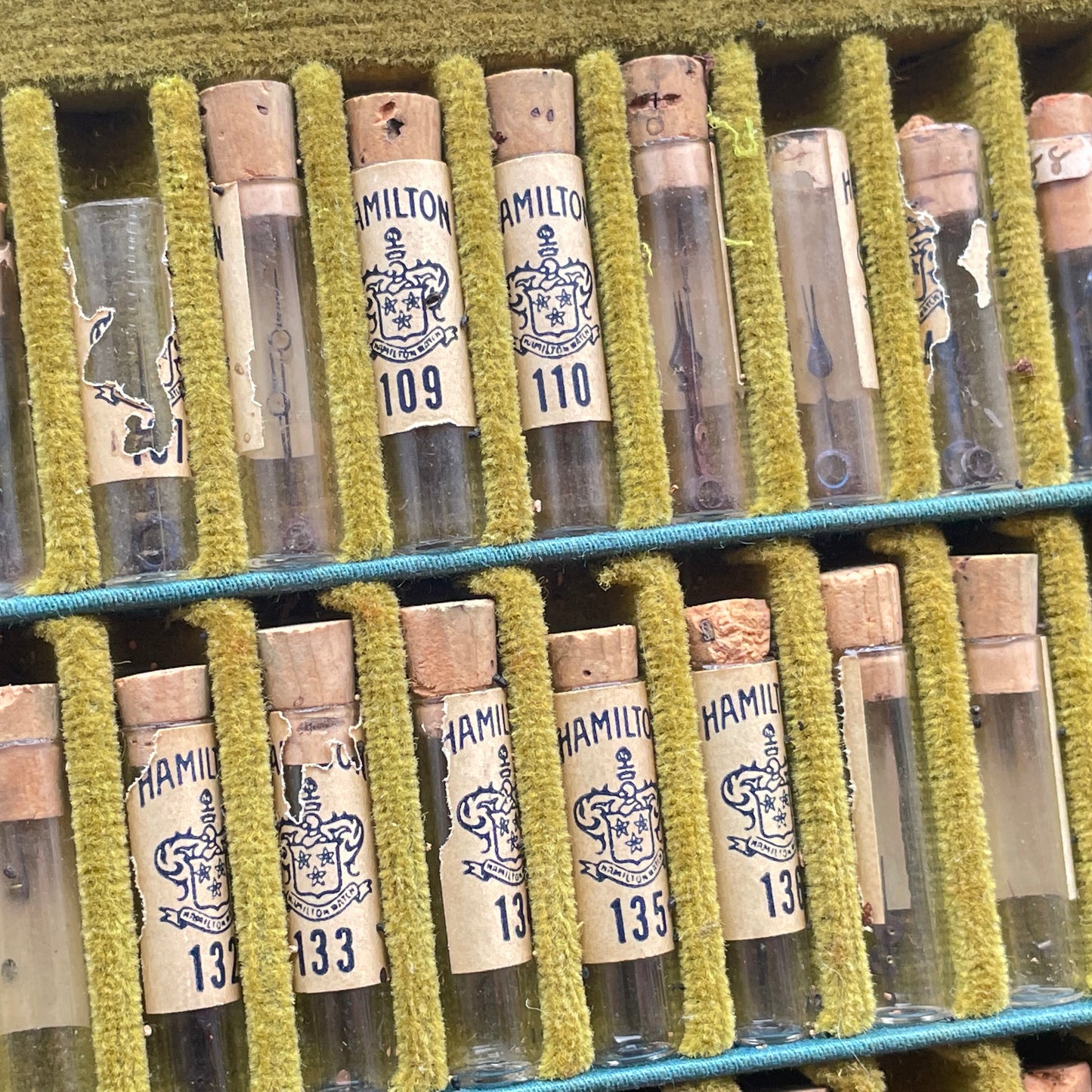 Lot 17- Early NOS Hamilton Pocket Watch Hand Assortment