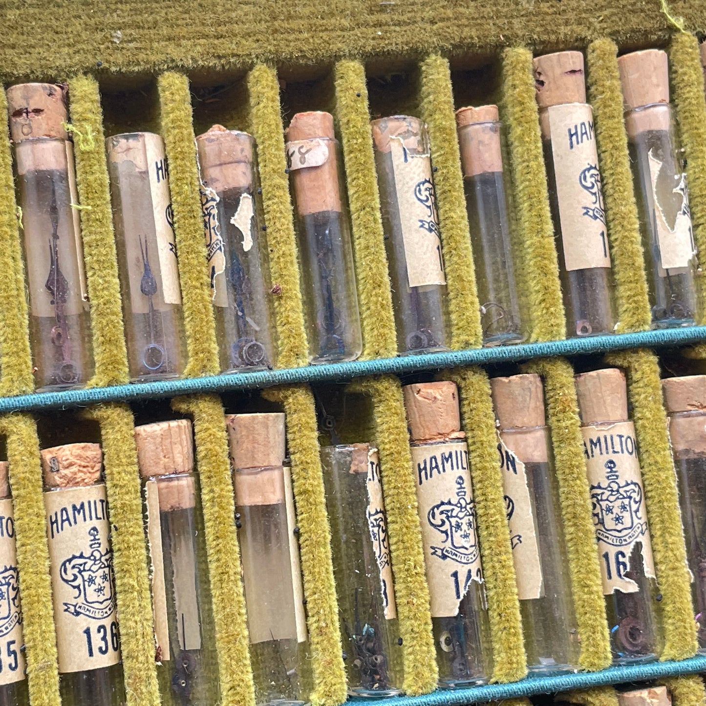 Lot 17- Early NOS Hamilton Pocket Watch Hand Assortment