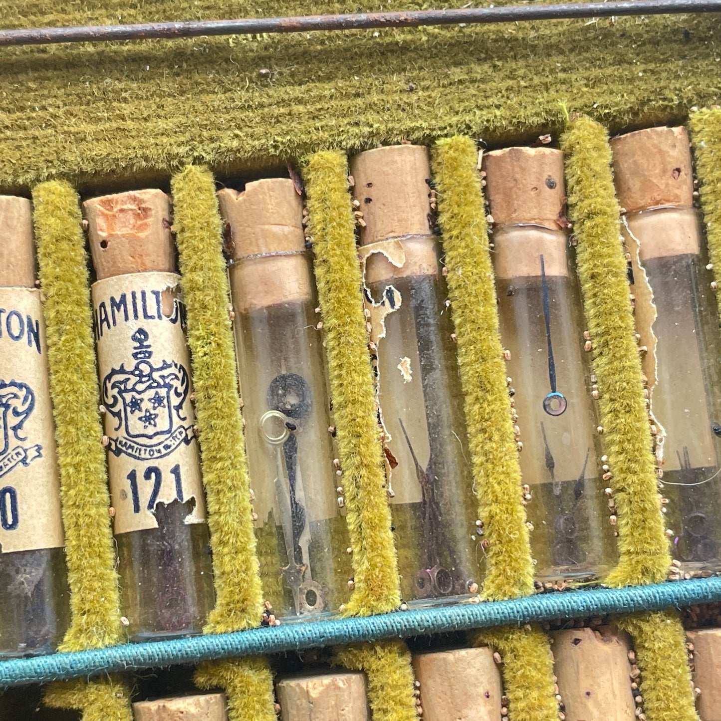 Lot 17- Early NOS Hamilton Pocket Watch Hand Assortment